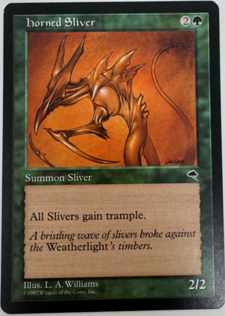 Horned Sliver Tempest · Common by David