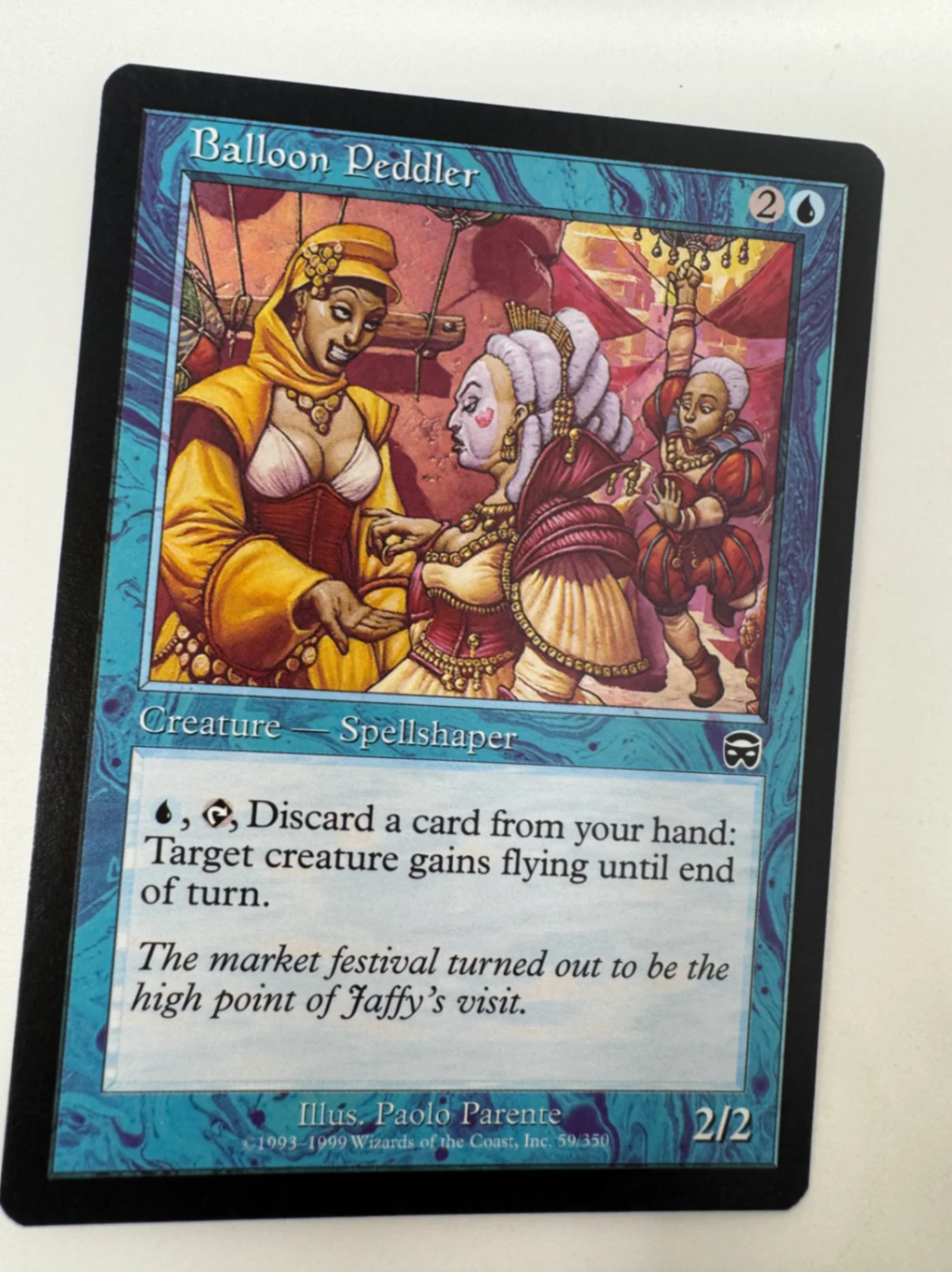 Balloon Peddler Mercadian Masques · Common by David