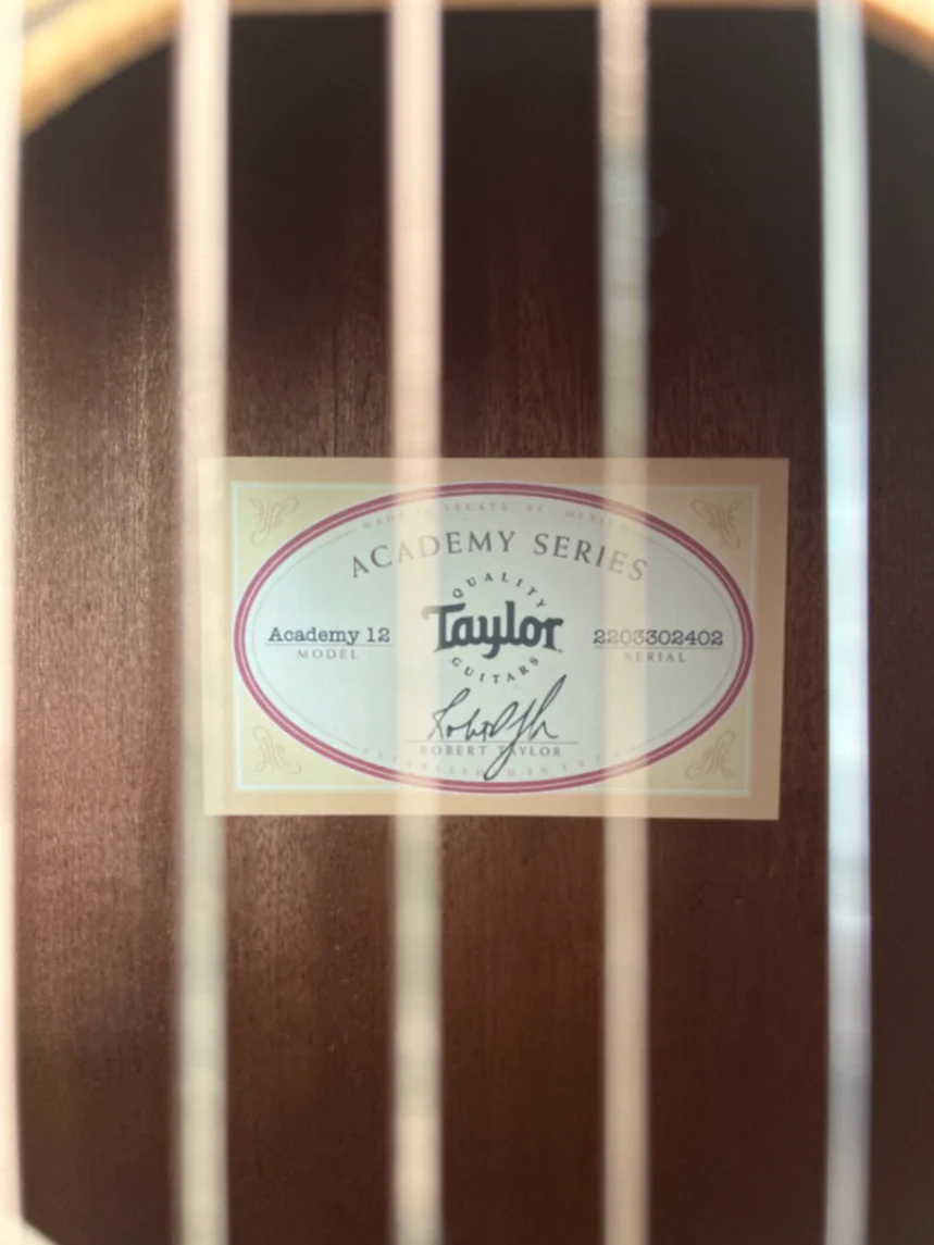 Taylor Academy 12 2022 • Acoustic (Steel) by Ethan