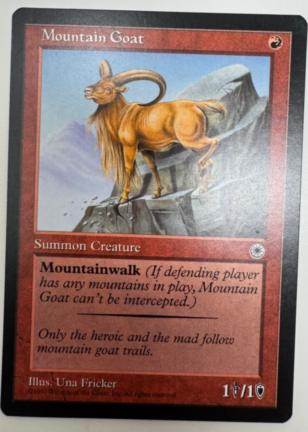 Mountain Goat Fifth Edition · Common by David