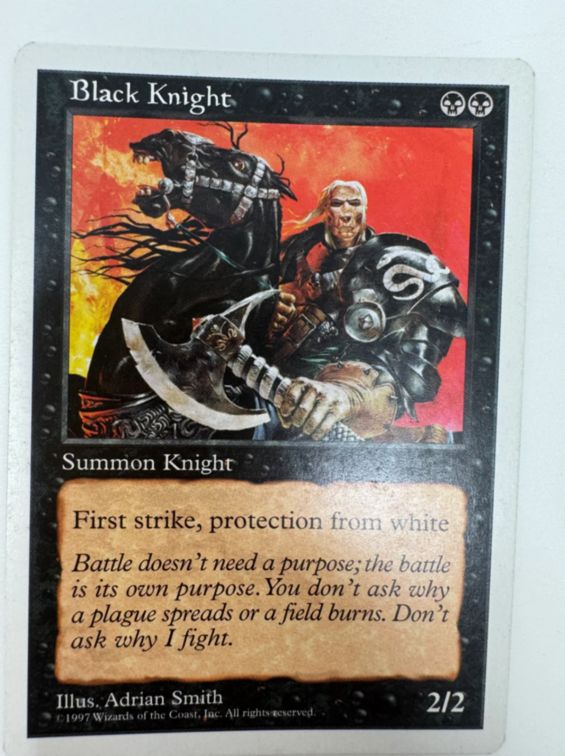 Black Knight Fifth Edition · Uncommon by David