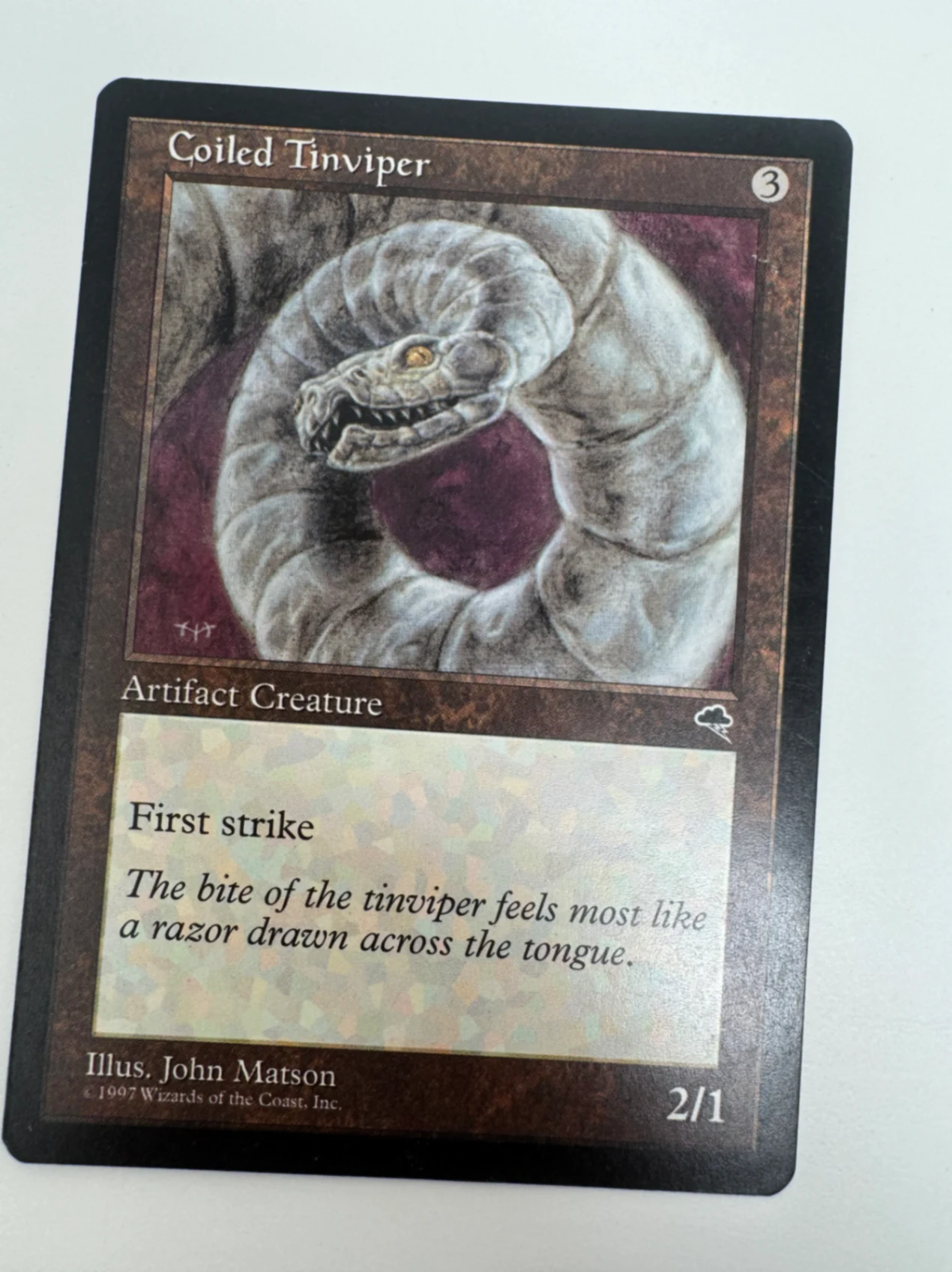 Coiled Tinviper Tempest · Common by David