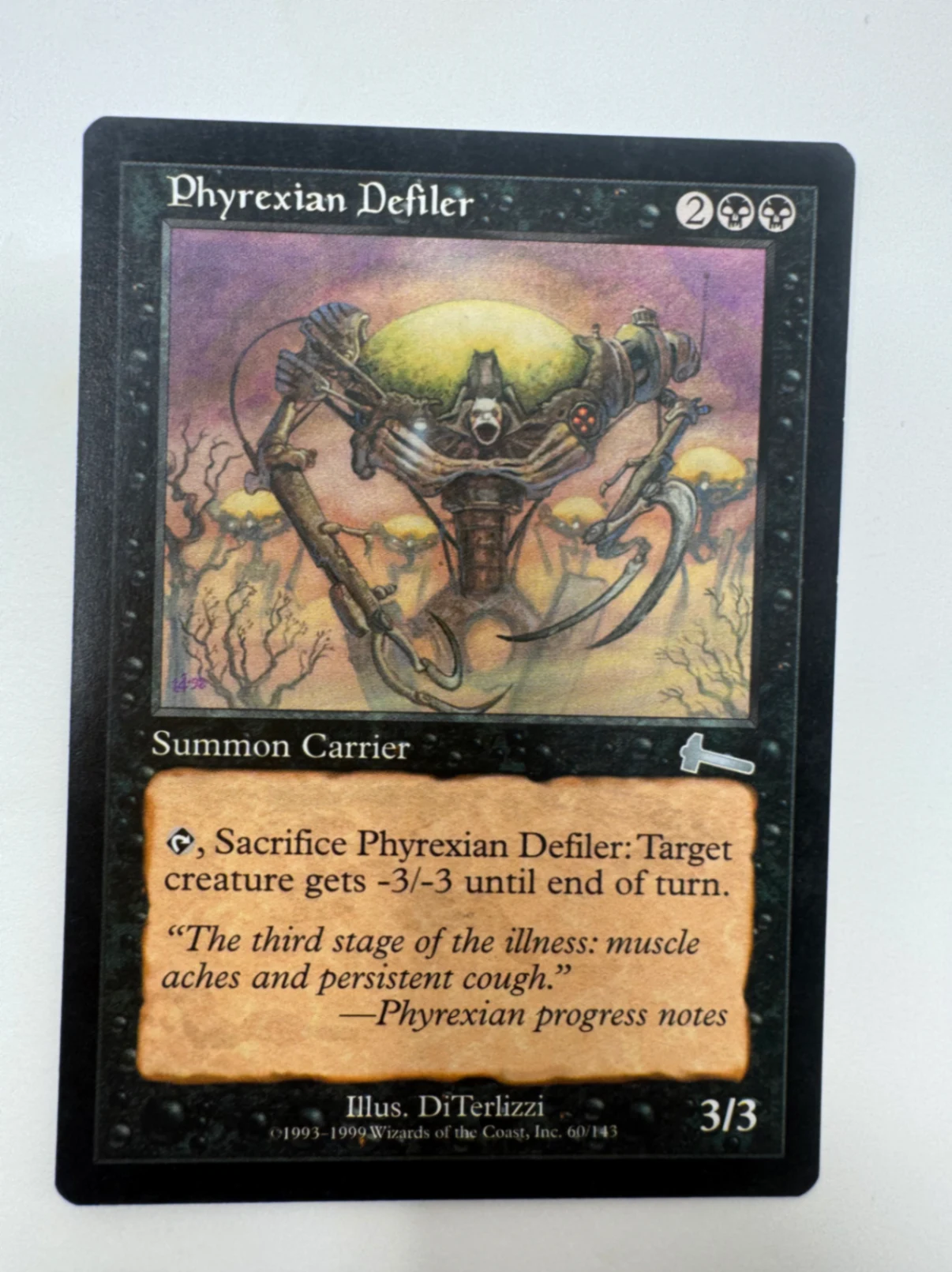 Phyrexian Defiler Urza's Legacy · Uncommon by David