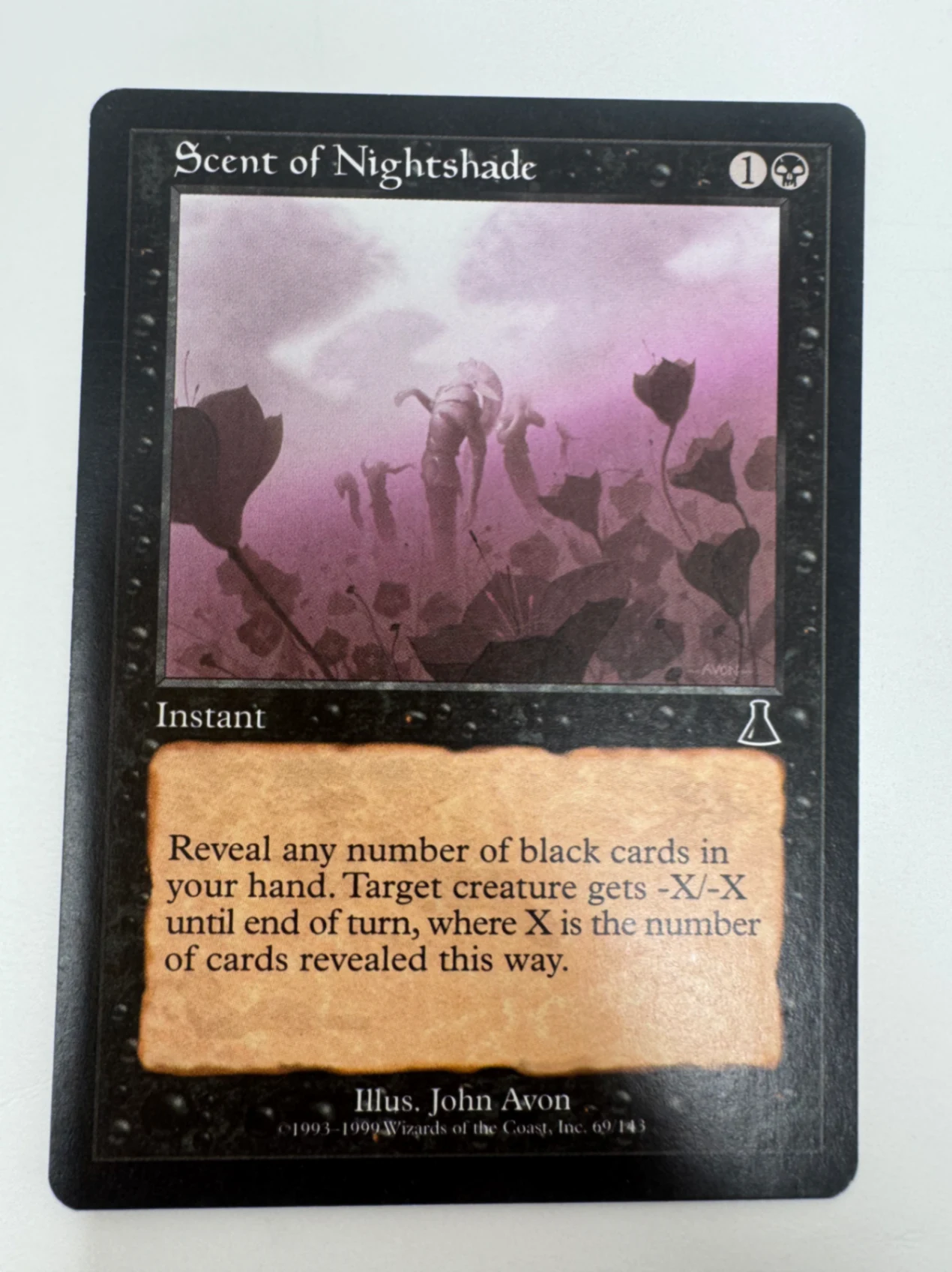 Scent of Nightshade Urza's Destiny · Uncommon by David