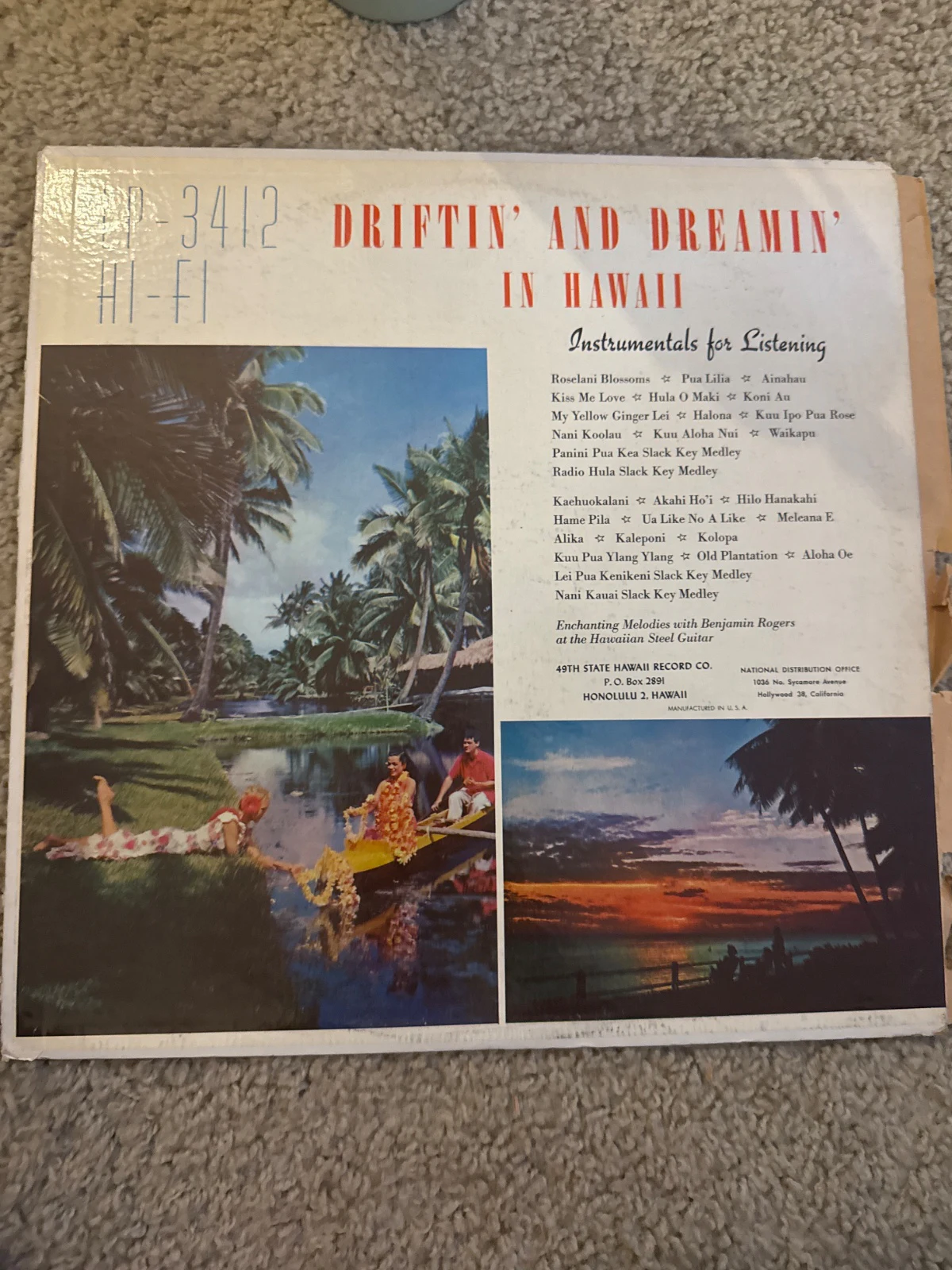 Driftin' and Dreamin' in Hawaii Benjamin Rogers by Frog