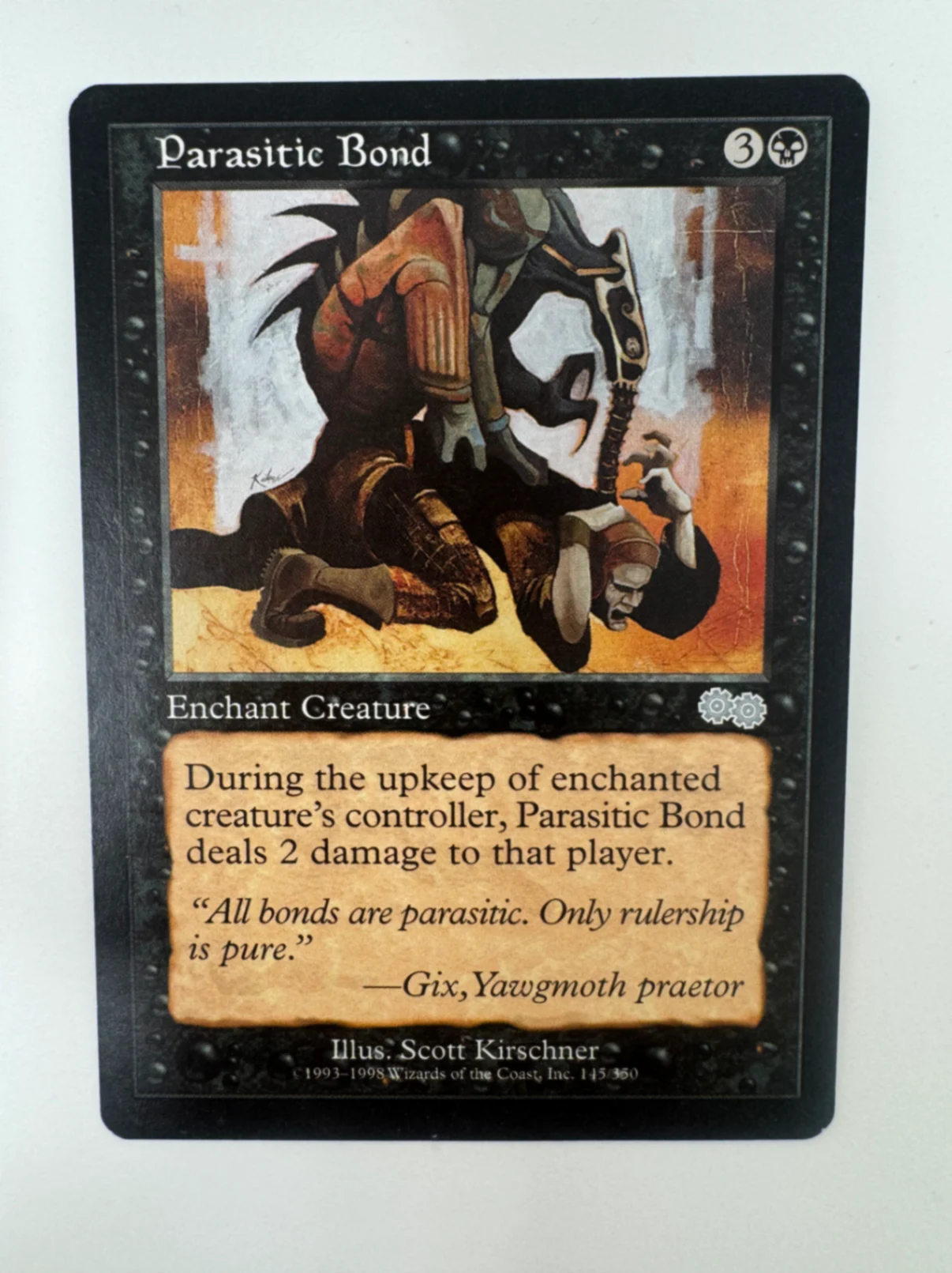 Parasitic Bond Urza's Saga · Common by David