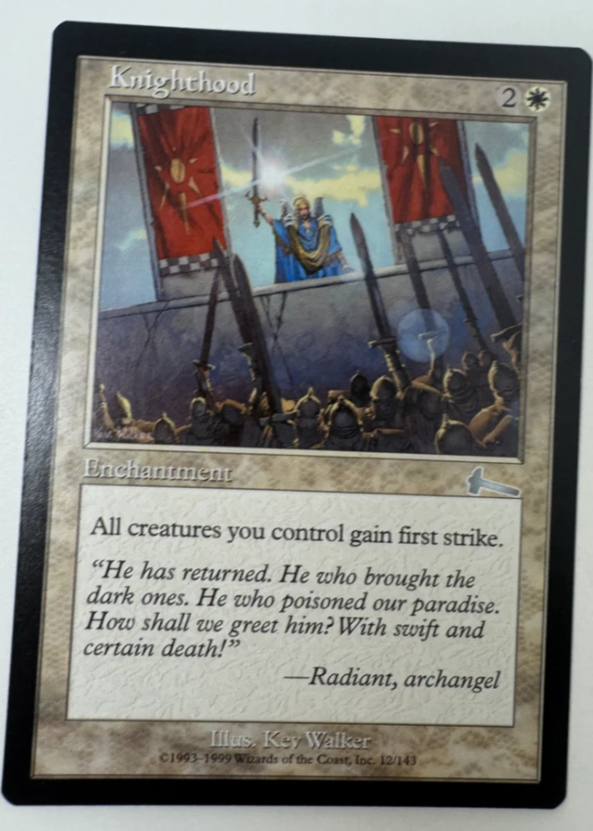 Knighthood Stronghold · Uncommon by David