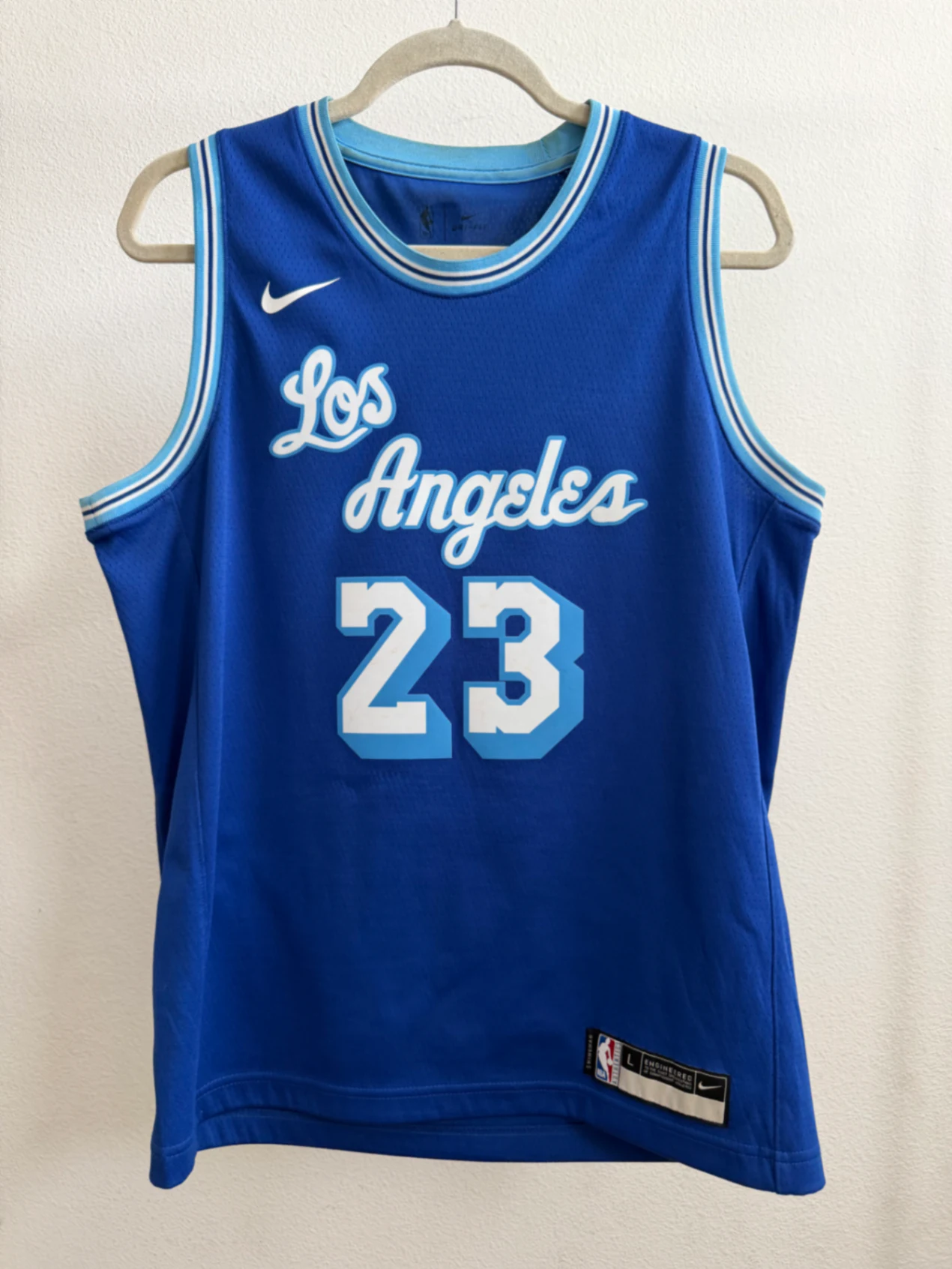 Los Angeles Lakers LeBron James NBA by Andrew