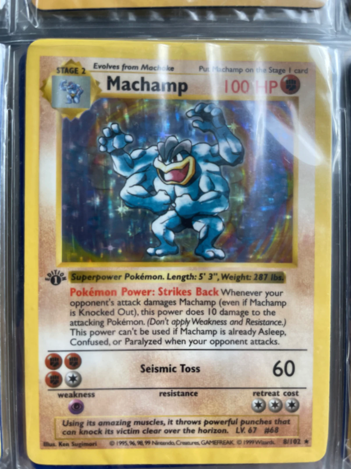 Machamp Base Set · Holo Rare by David