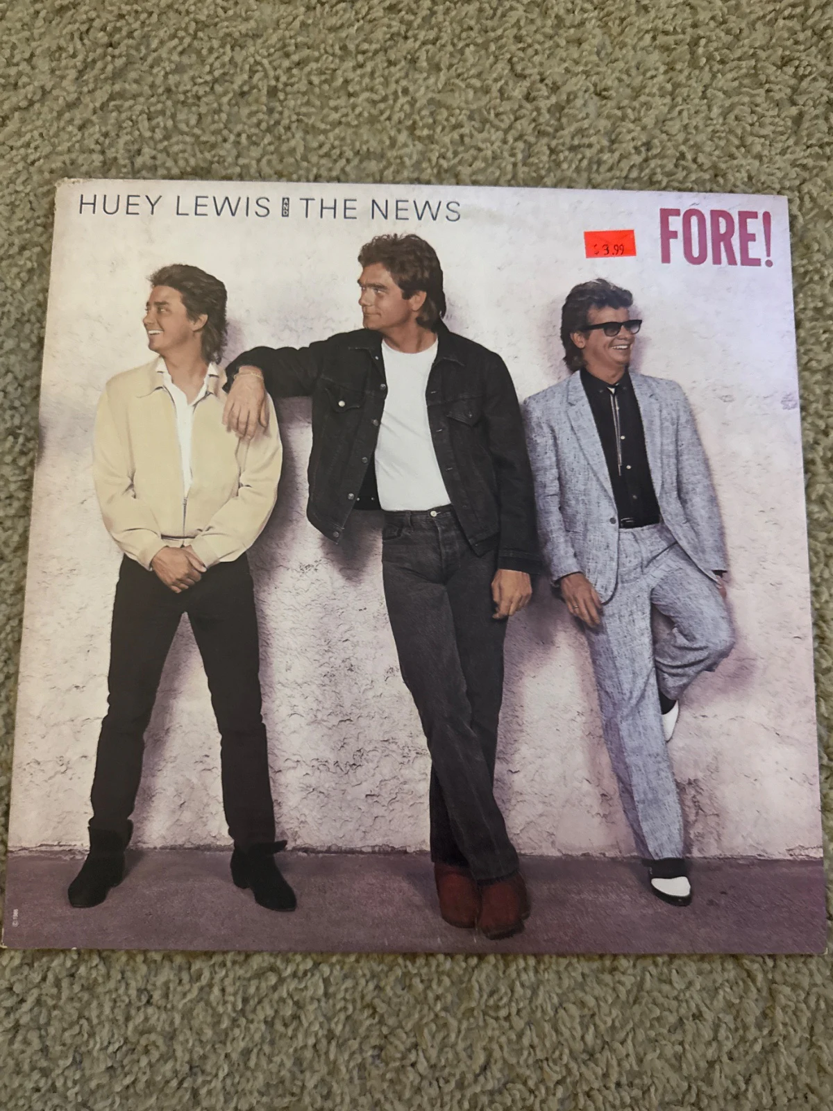 Fore! Huey Lewis & The News by Frog