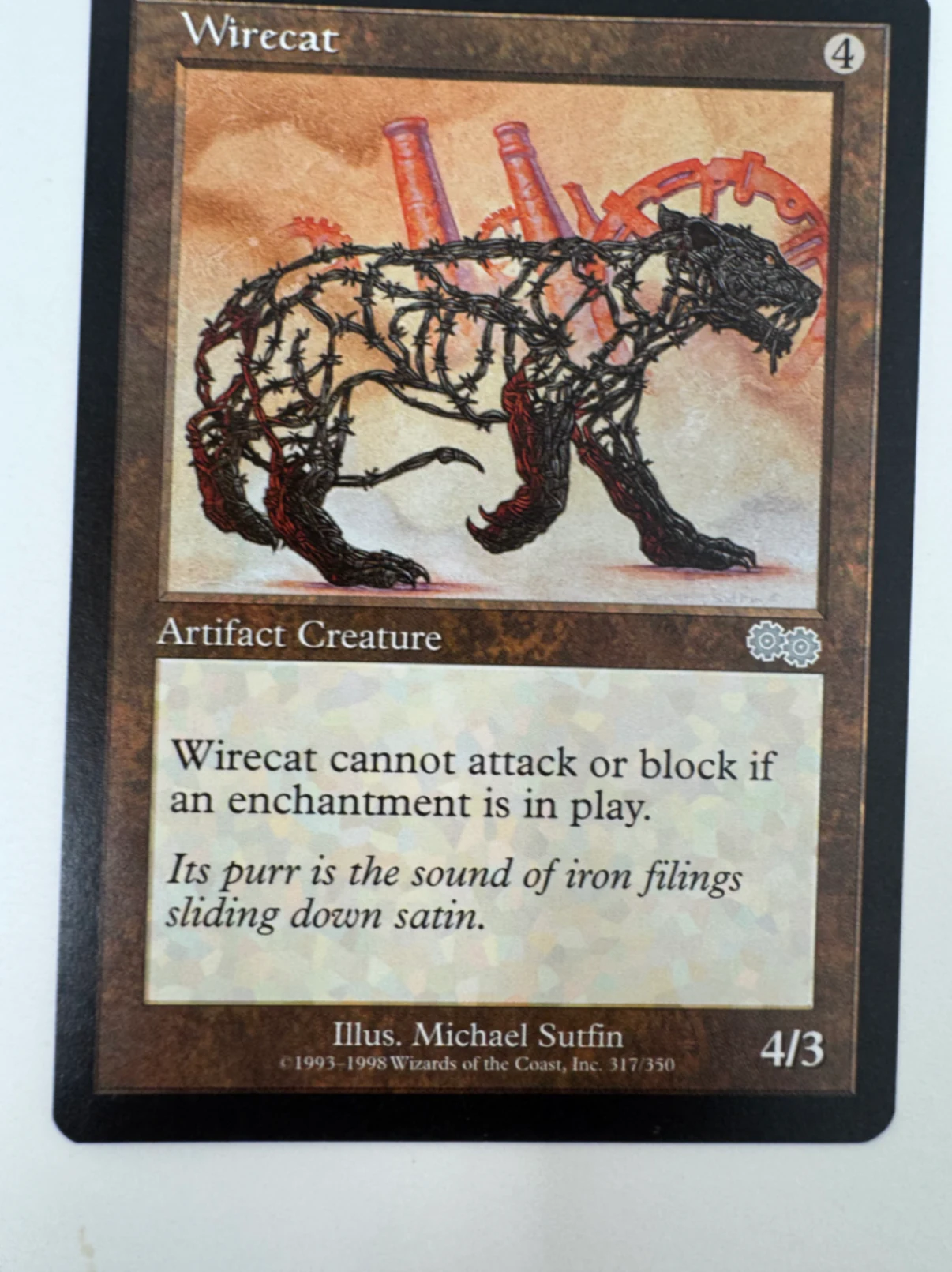 Wirecat Urza's Saga · Uncommon by David