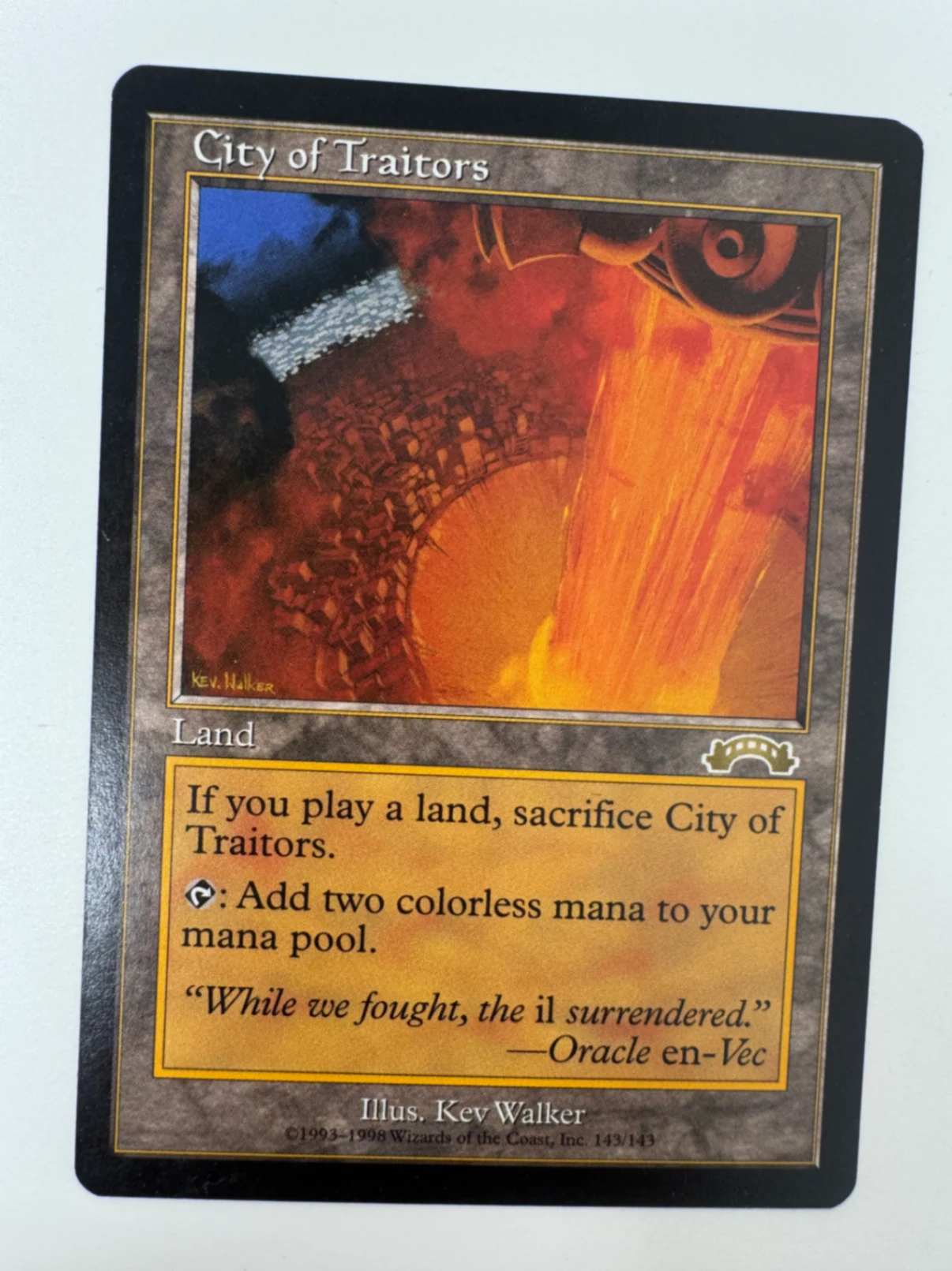 City of Traitors Exodus · Rare by David