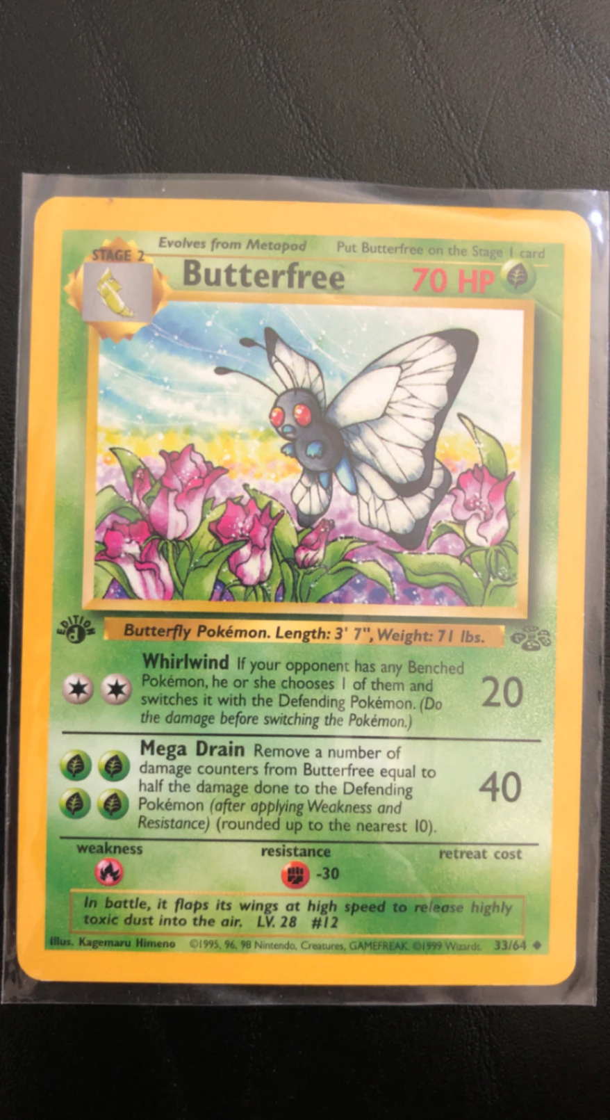 Butterfree Jungle · Rare by David