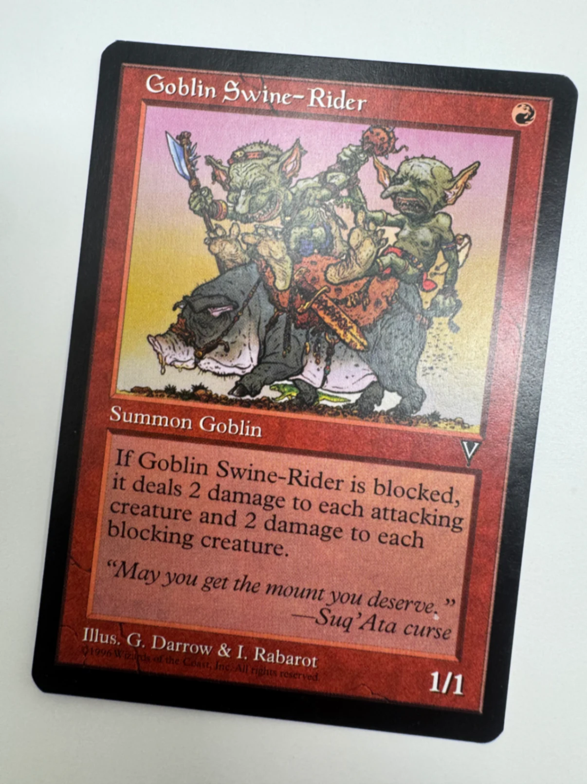 Goblin Swine-Rider Visions · Common by David