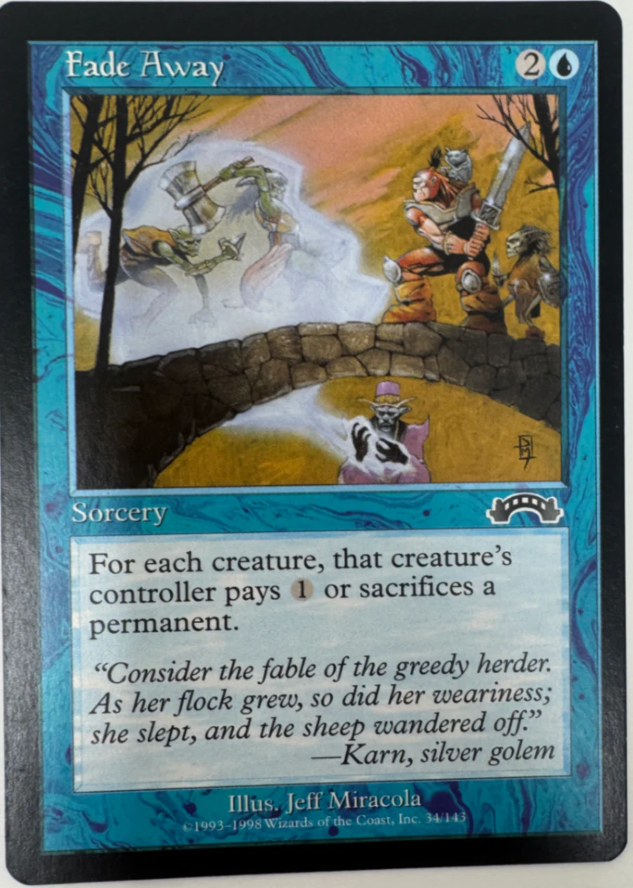Fade Away Urza's Saga · Common by David