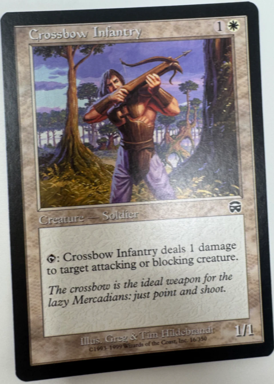 Crossbow Infantry Mercadian Masques · Common by David