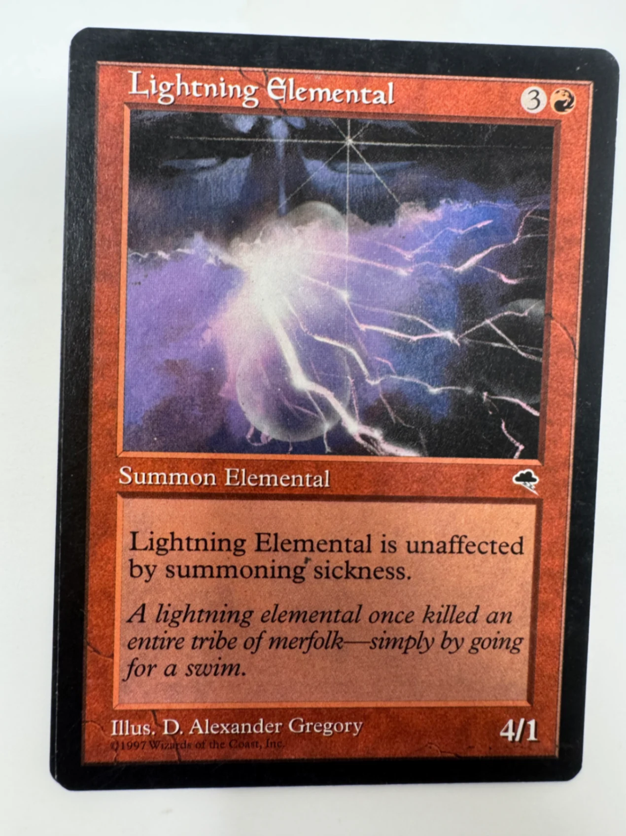 Lightning Elemental Tempest · Common by David