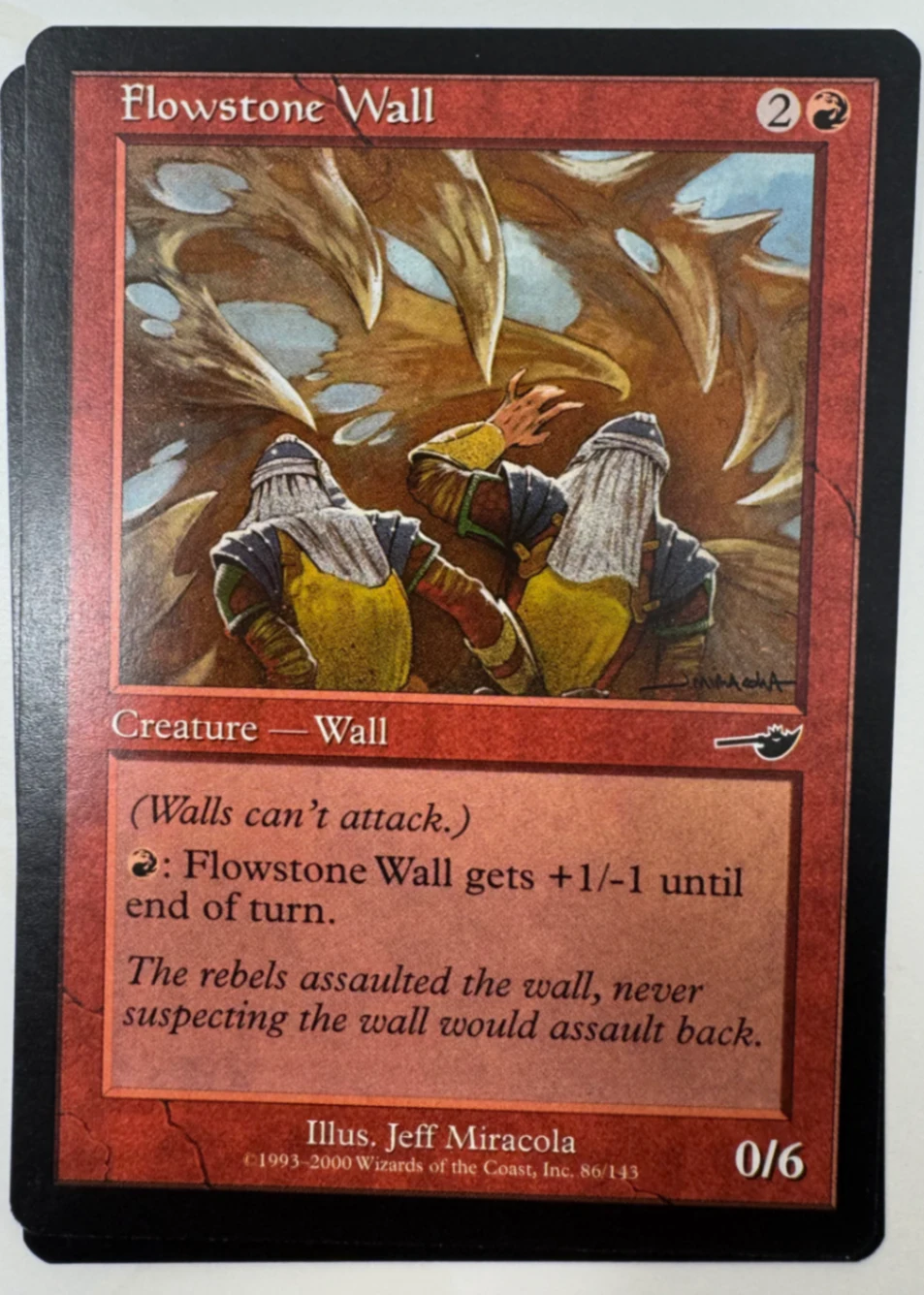 Flowstone Wall Nemesis · Common by David