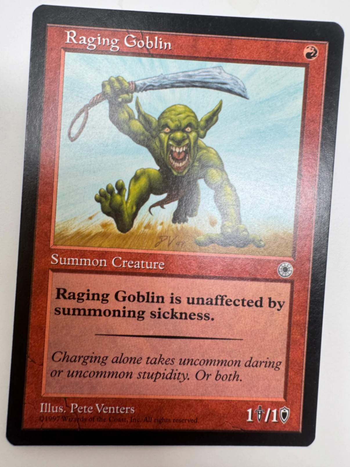 Raging Goblin Starter 1999 · Common by David