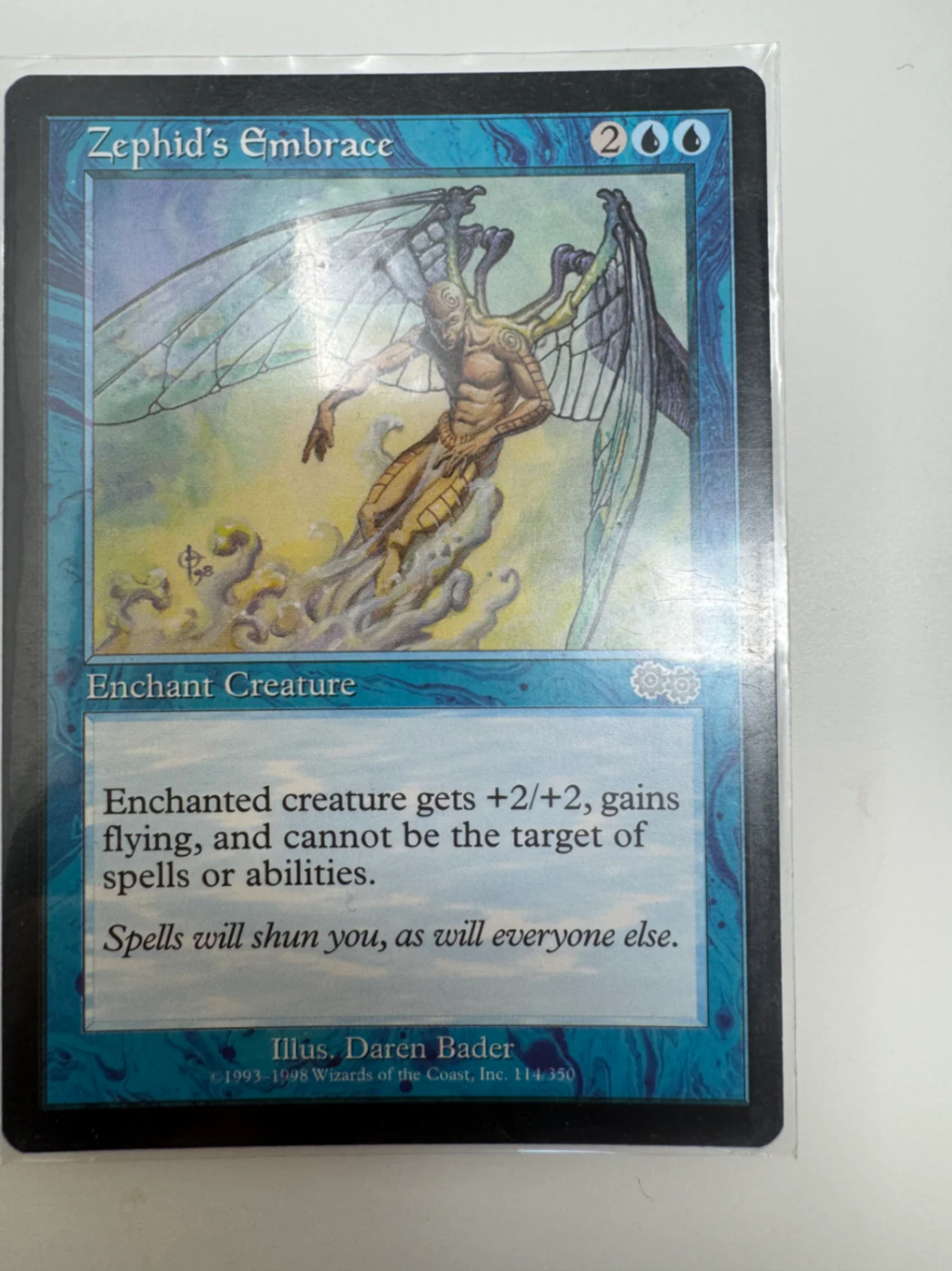 Zephid's Embrace Urza's Saga · Uncommon by David
