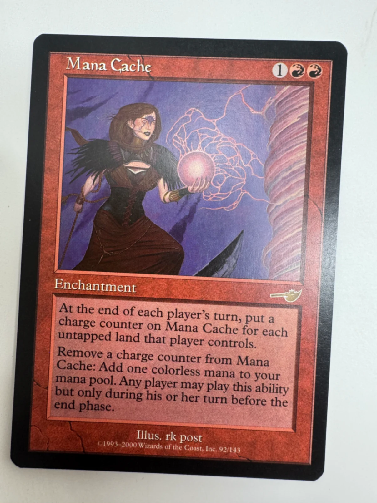 Mana Cache Nemesis · Rare by David