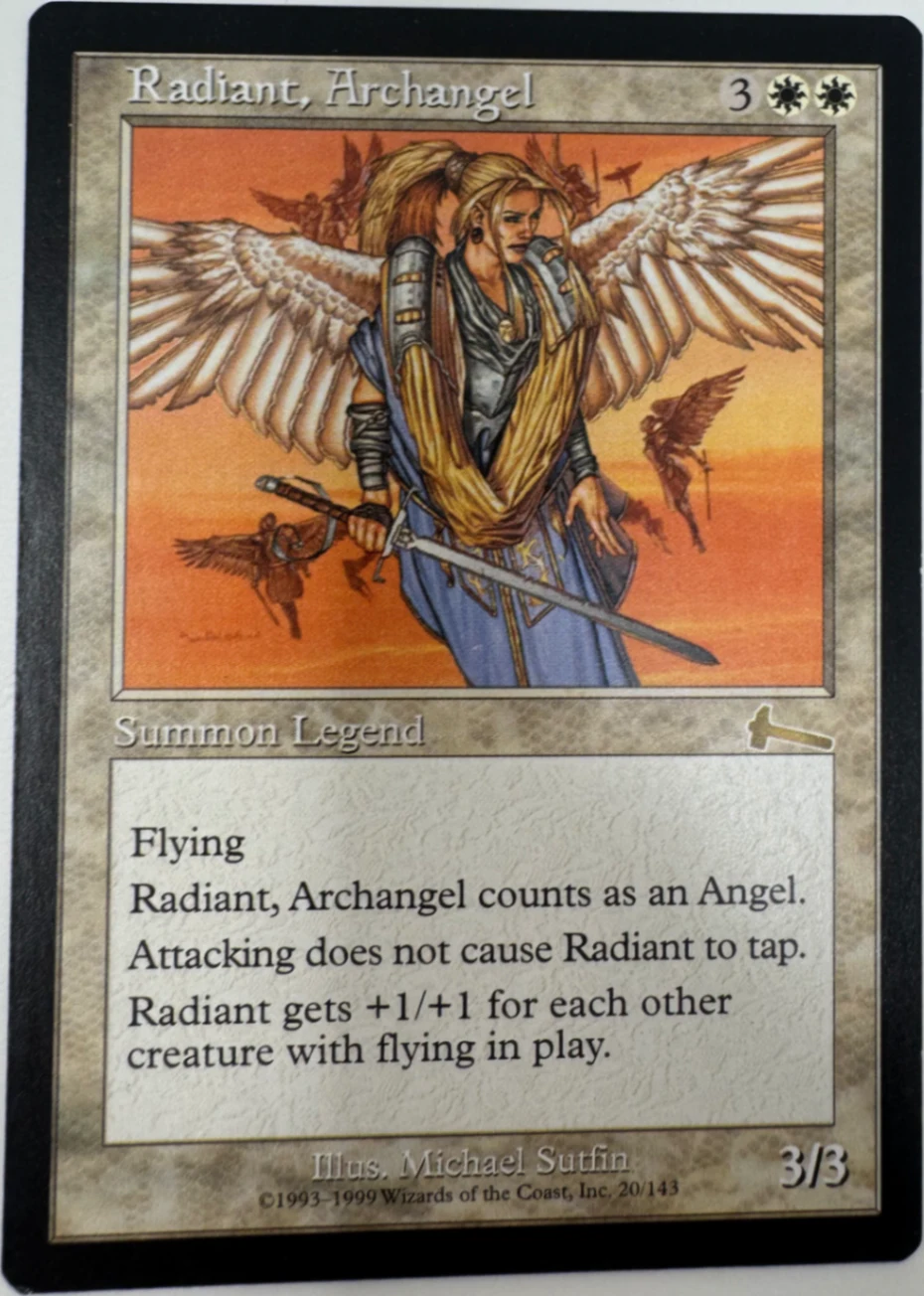 Radiant, Archangel Urza's Destiny · Rare by David