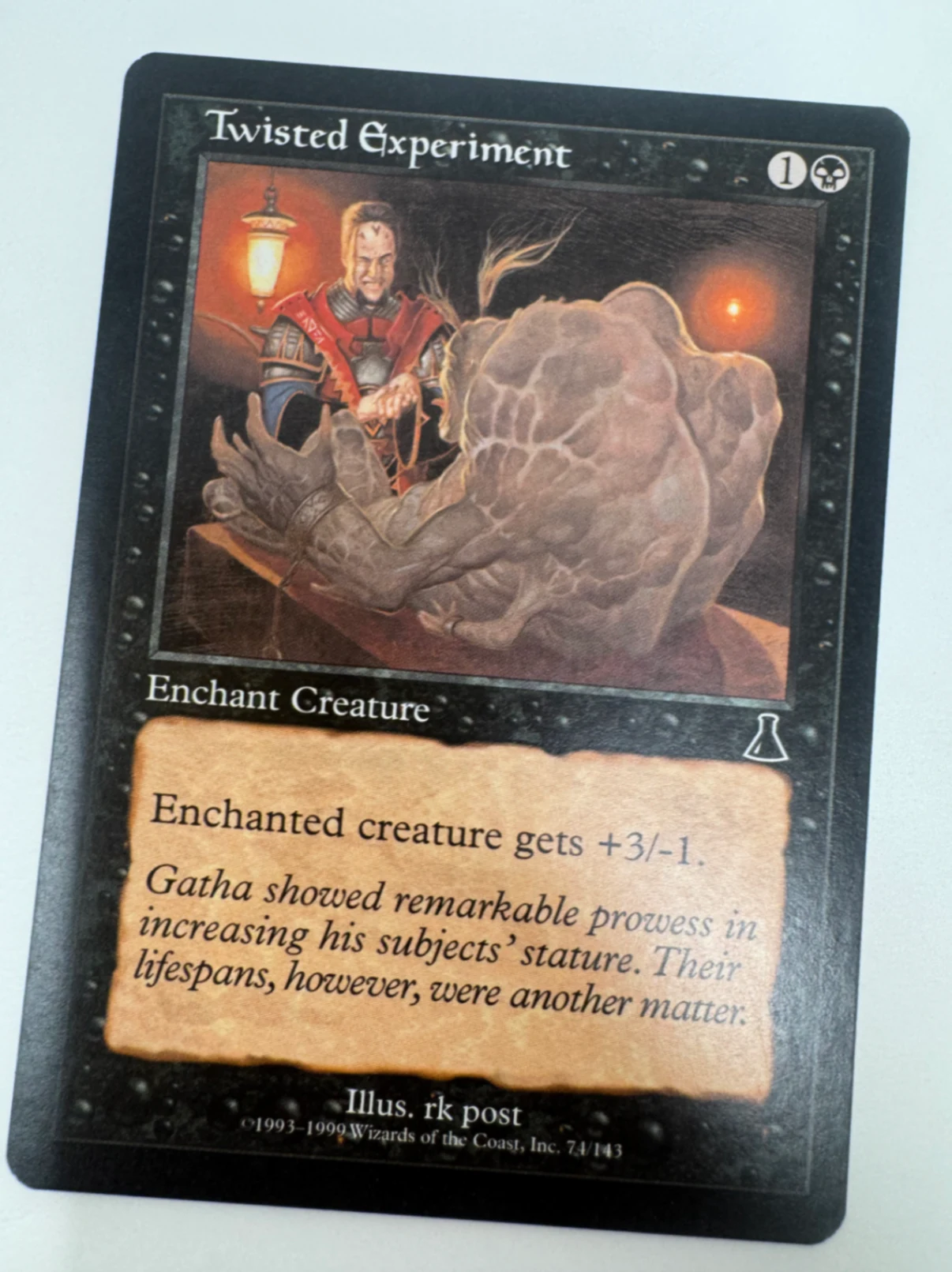 Twisted Experiment Urza's Destiny · Common by David