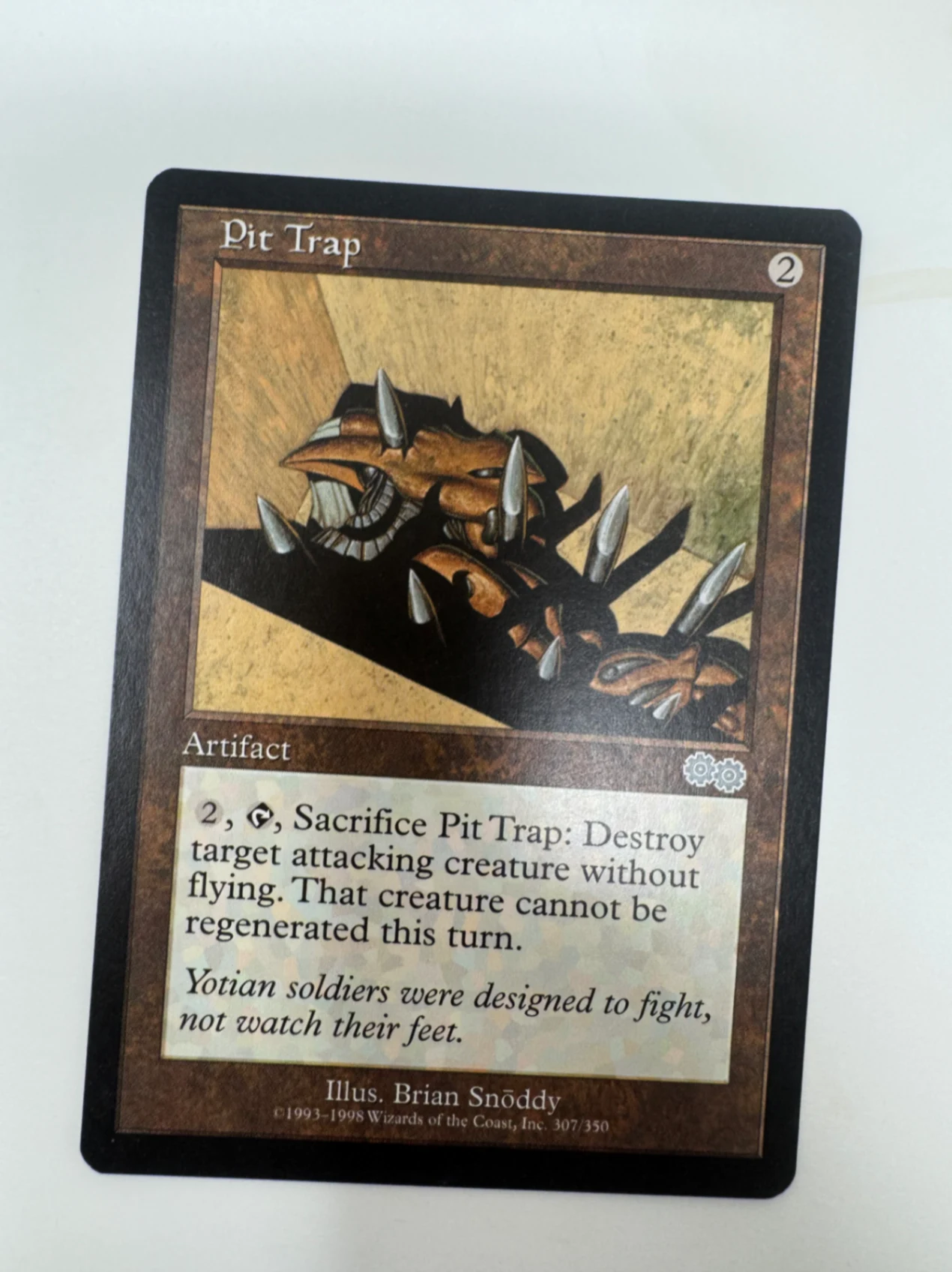 Pit Trap Urza's Saga · Common by David