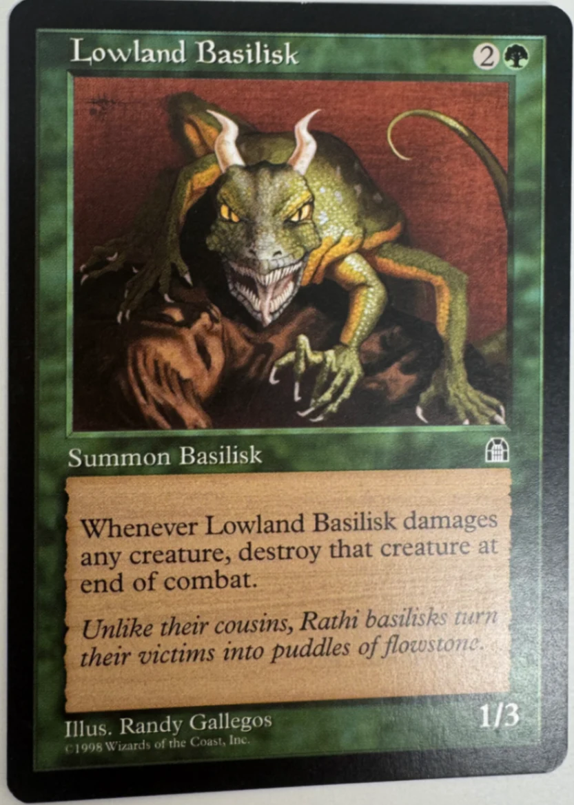 Lowland Basilisk Stronghold · Common by David