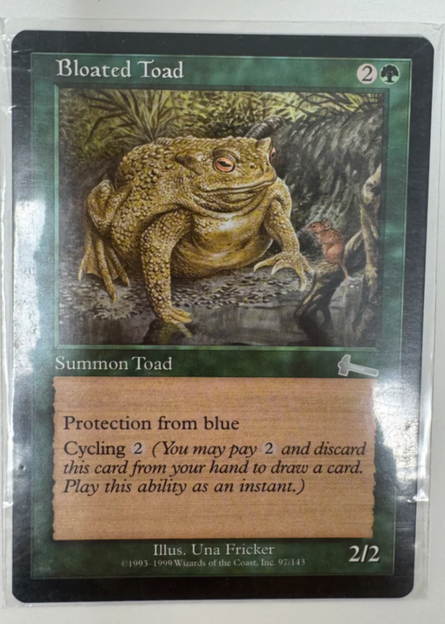 Bloated Toad Urza's Destiny · Common by David