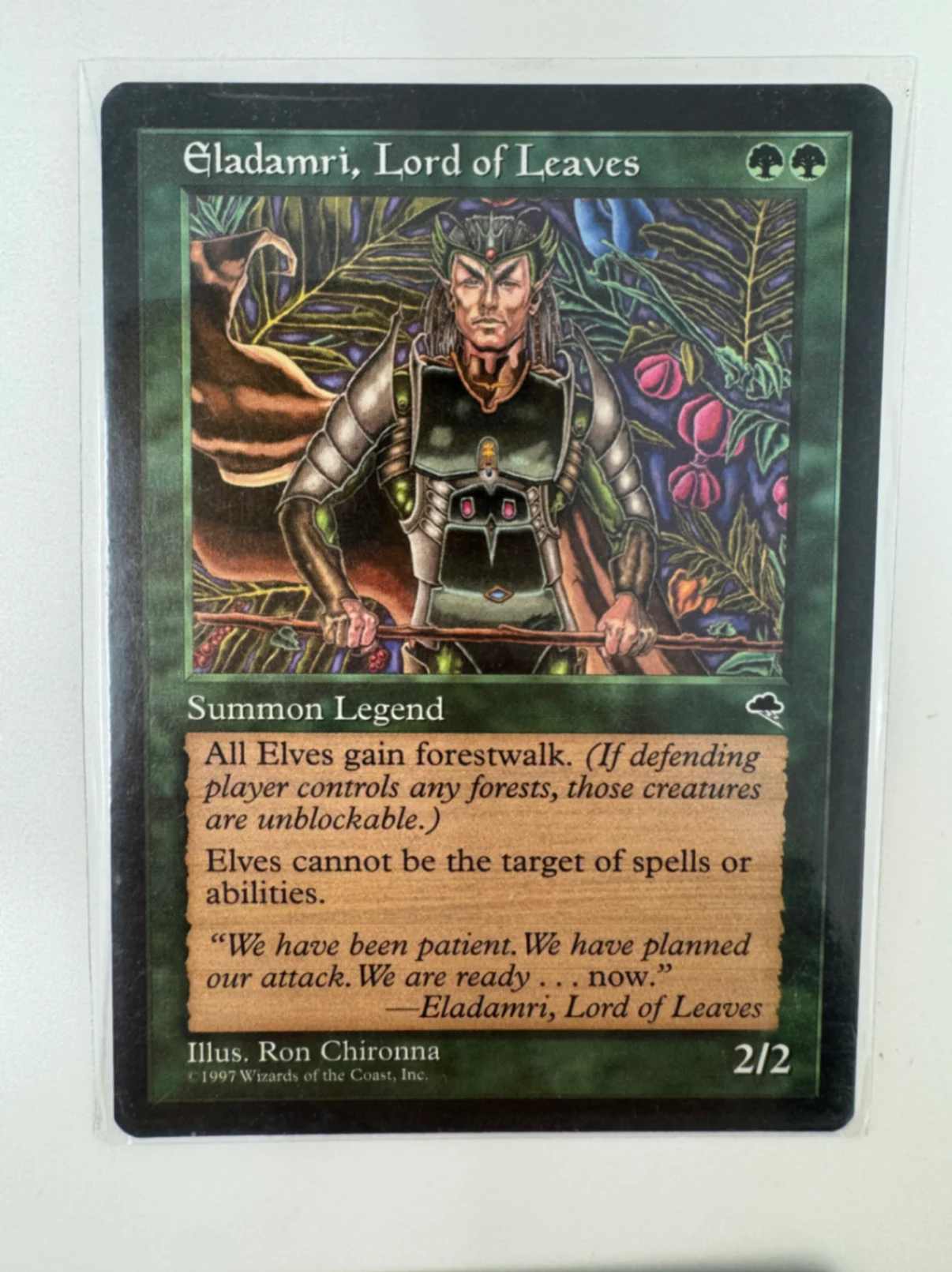 Eladamri, Lord of Leaves Tempest · Rare by David