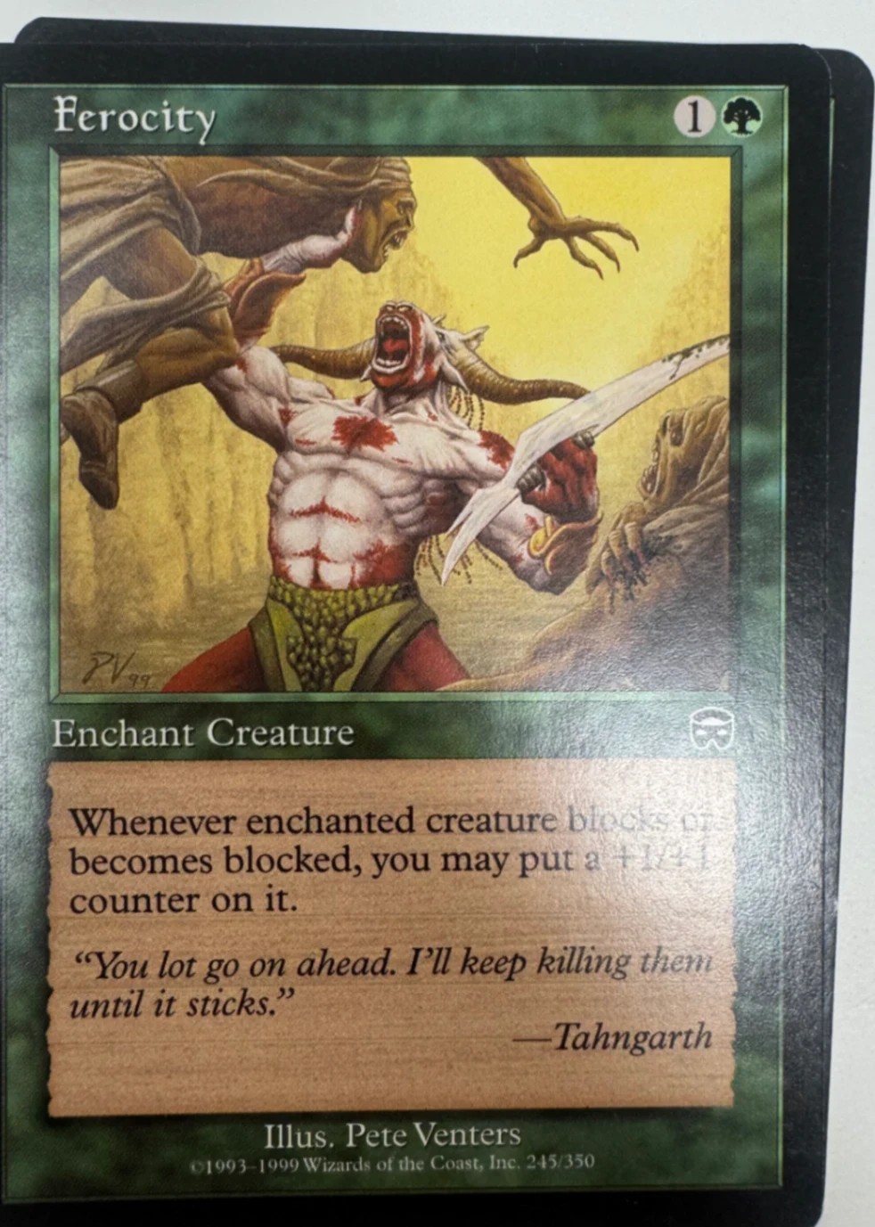 Ferocity Mercadian Masques · Common by David