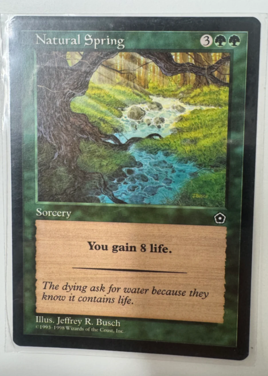 Natural Spring Urza's Saga · Common by David