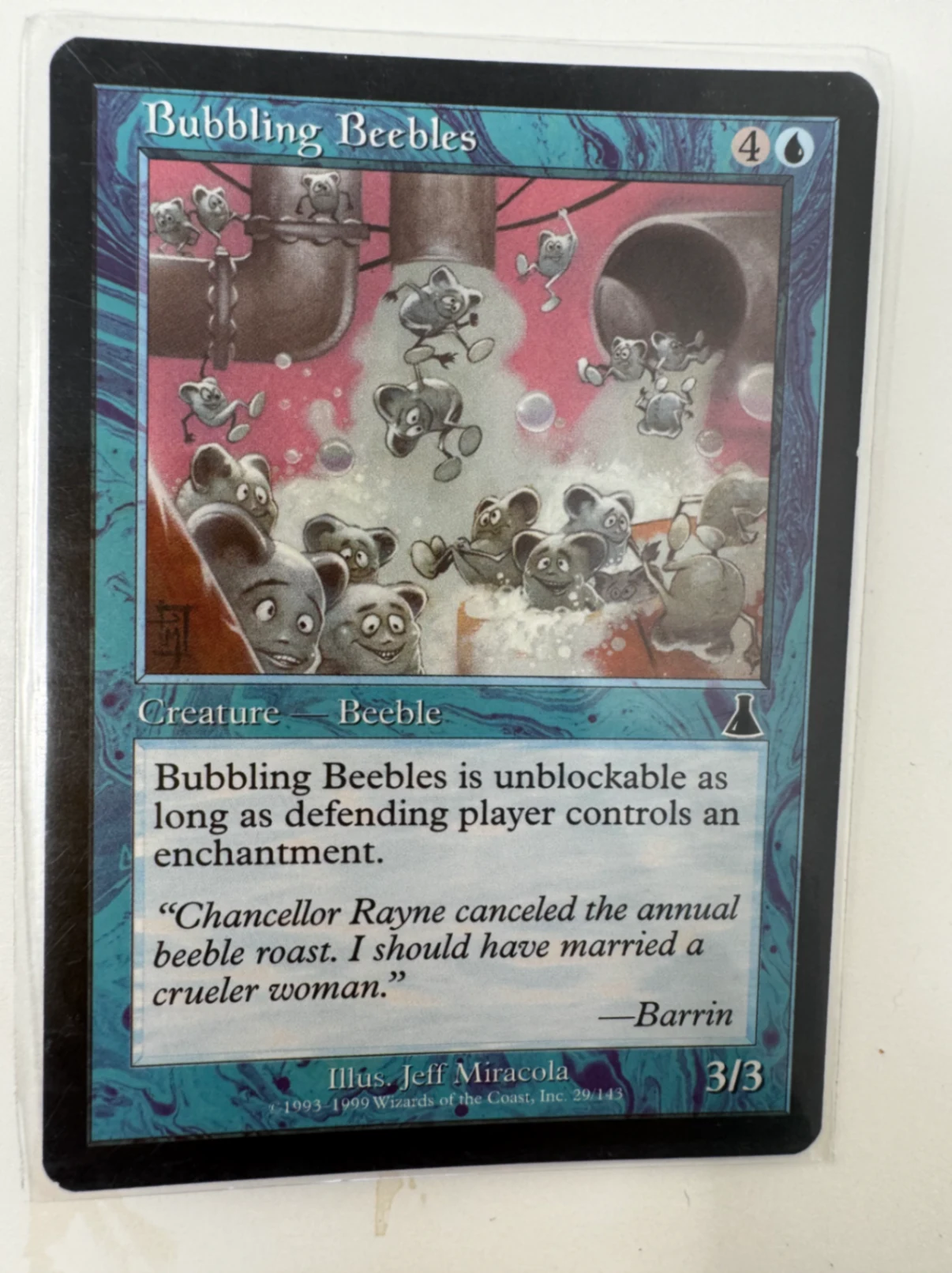 Bubbling Beebles Urza's Destiny · Common by David