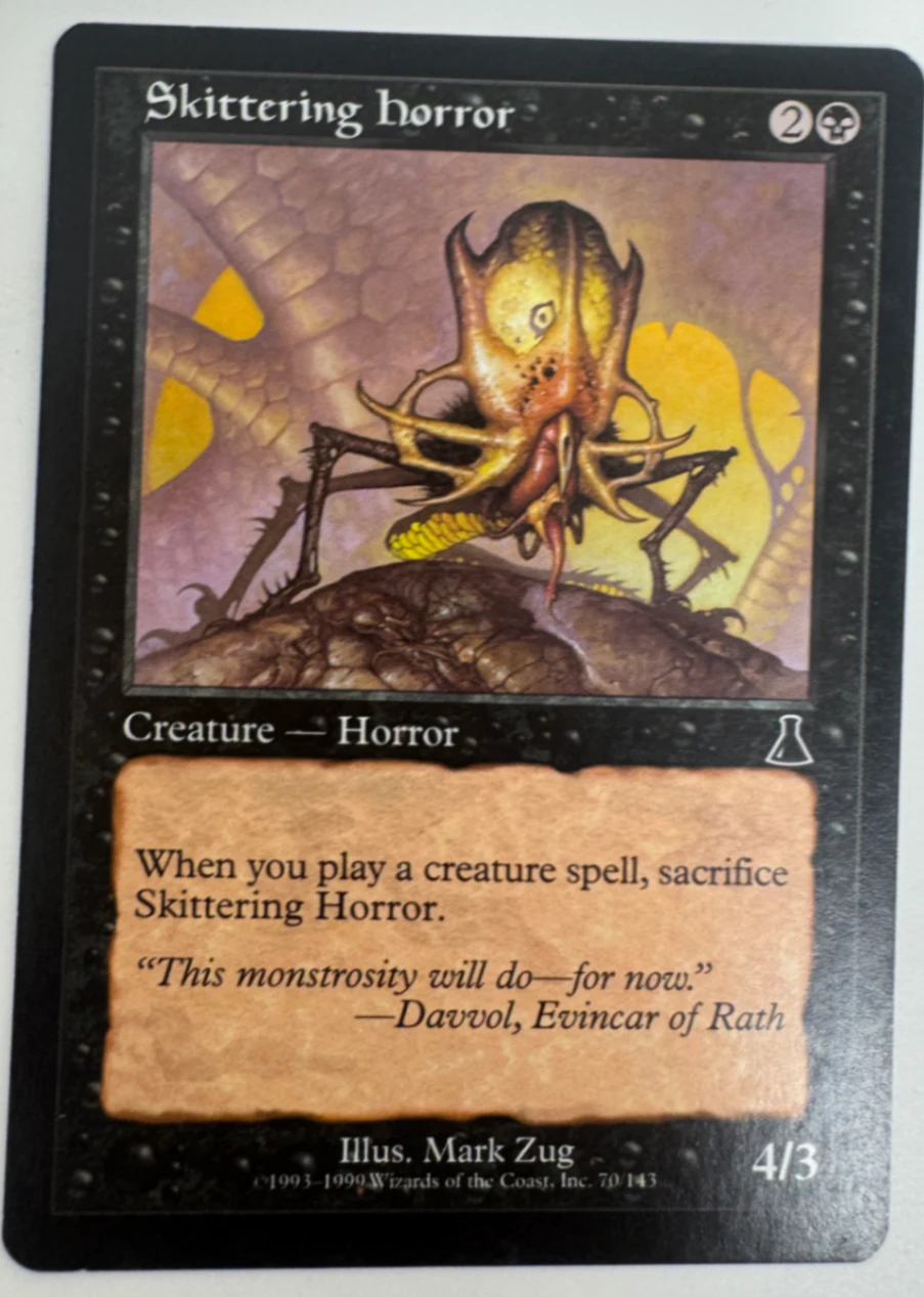 Skittering Horror Urza's Legacy · Common by David