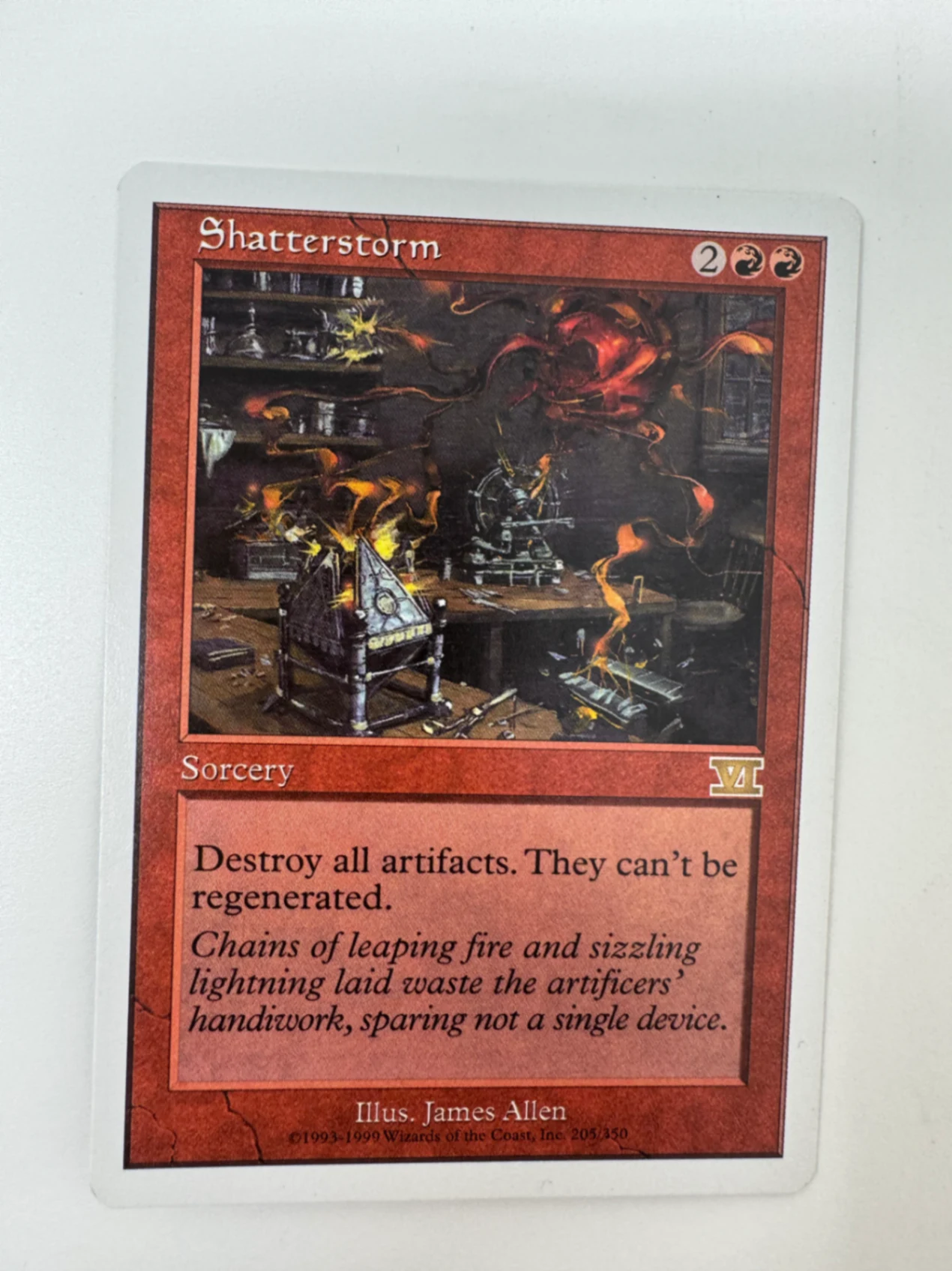 Shatterstorm Classic Sixth Edition · Rare by David