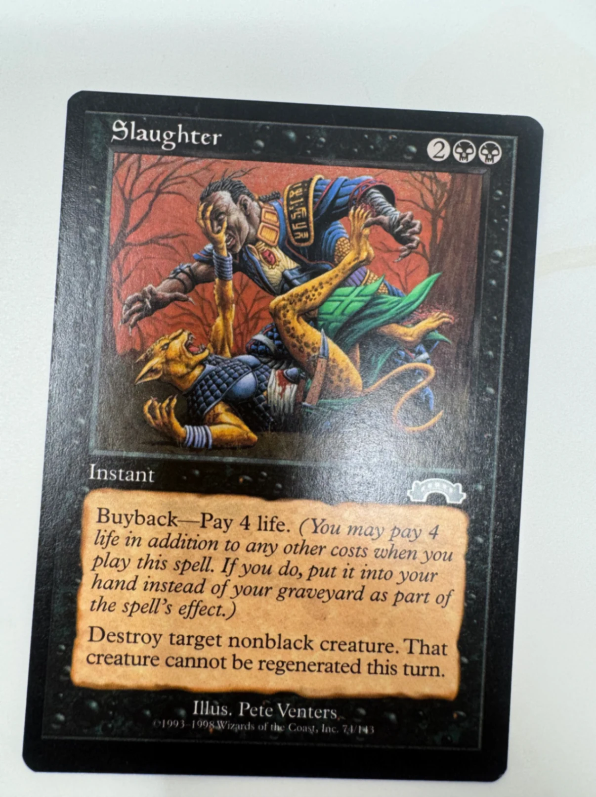 Slaughter Exodus · Rare by David