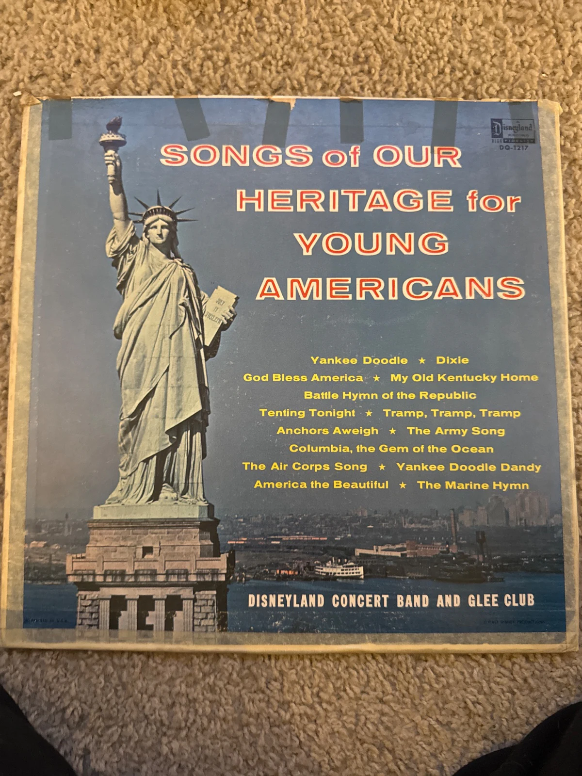 Songs of Our Heritage for Young Americans Disneyland Concert Band and Glee Club by Frog