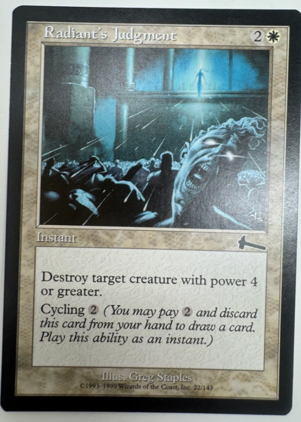Radiant's Judgment Urza's Destiny · Common by David