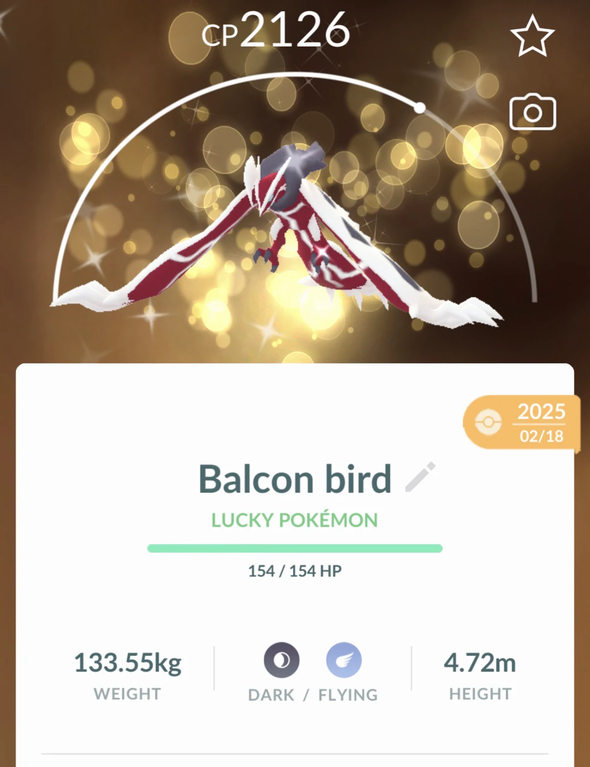 Balcon bird (2126) Yveltal by Andrew