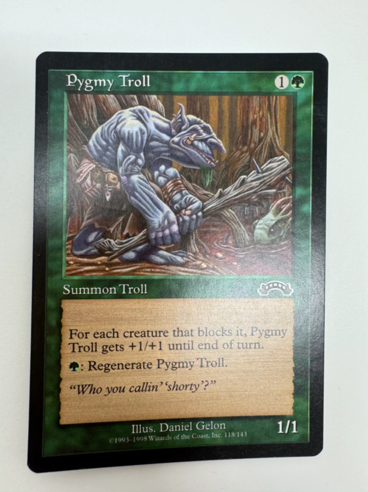 Pygmy Troll Exodus · Uncommon by David