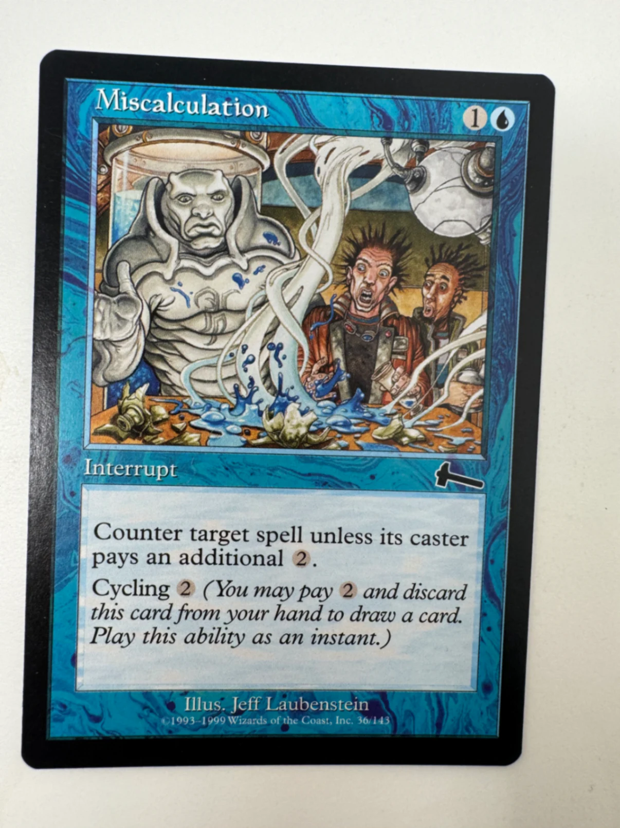 Miscalculation Urza's Legacy · Common by David