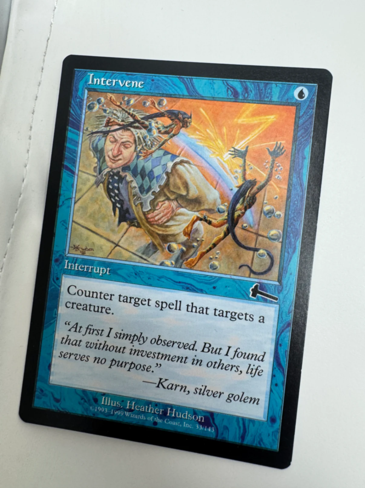 Intervene Urza's Destiny · Common by David