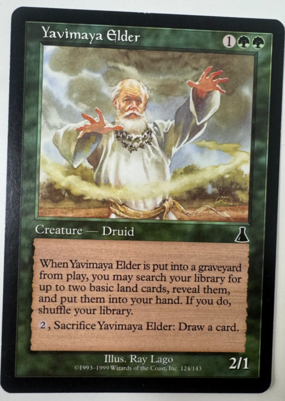 Yavimaya Elder Urza's Destiny · Common by David