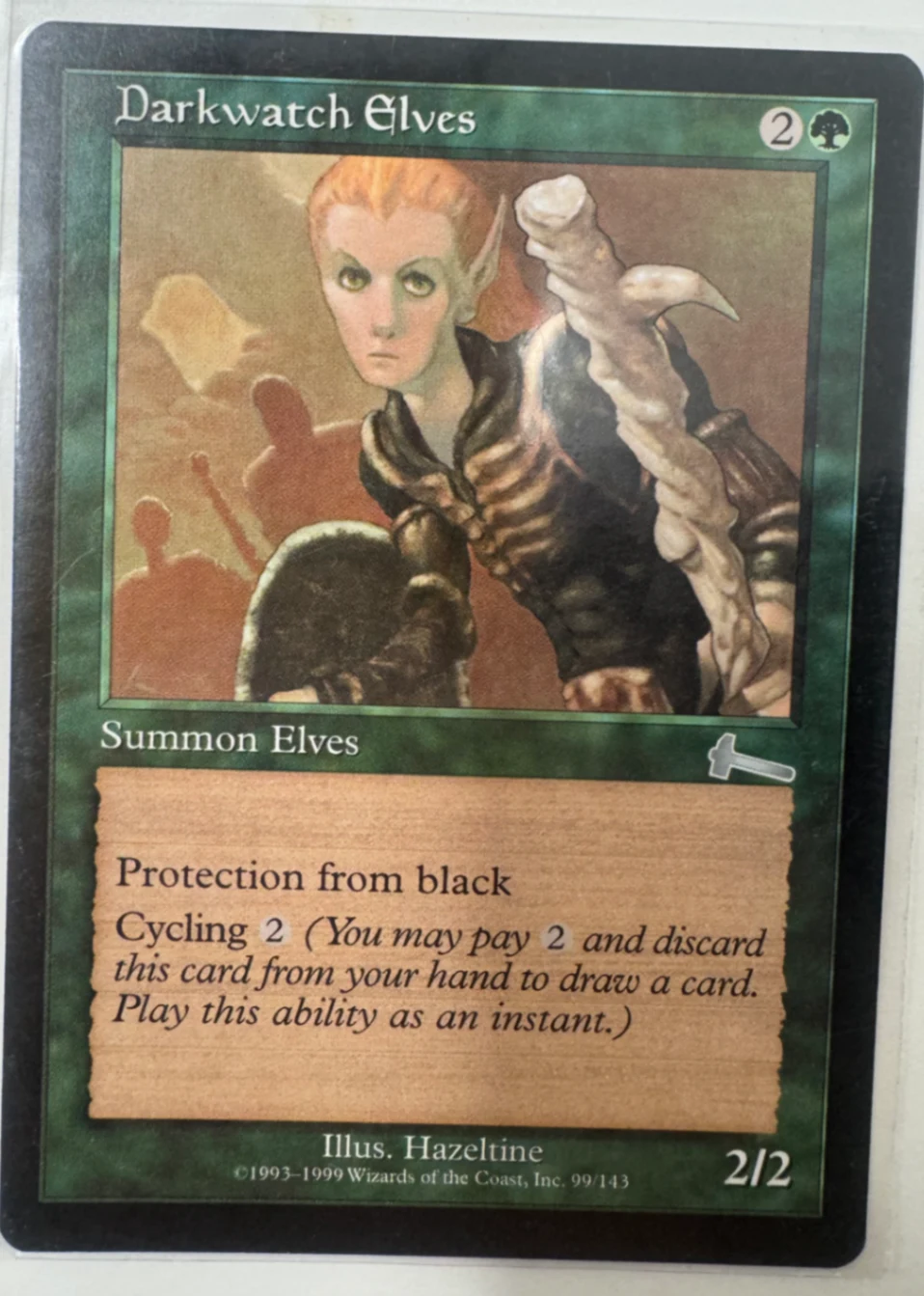 Darkwatch Elves Urza's Legacy · Uncommon by David