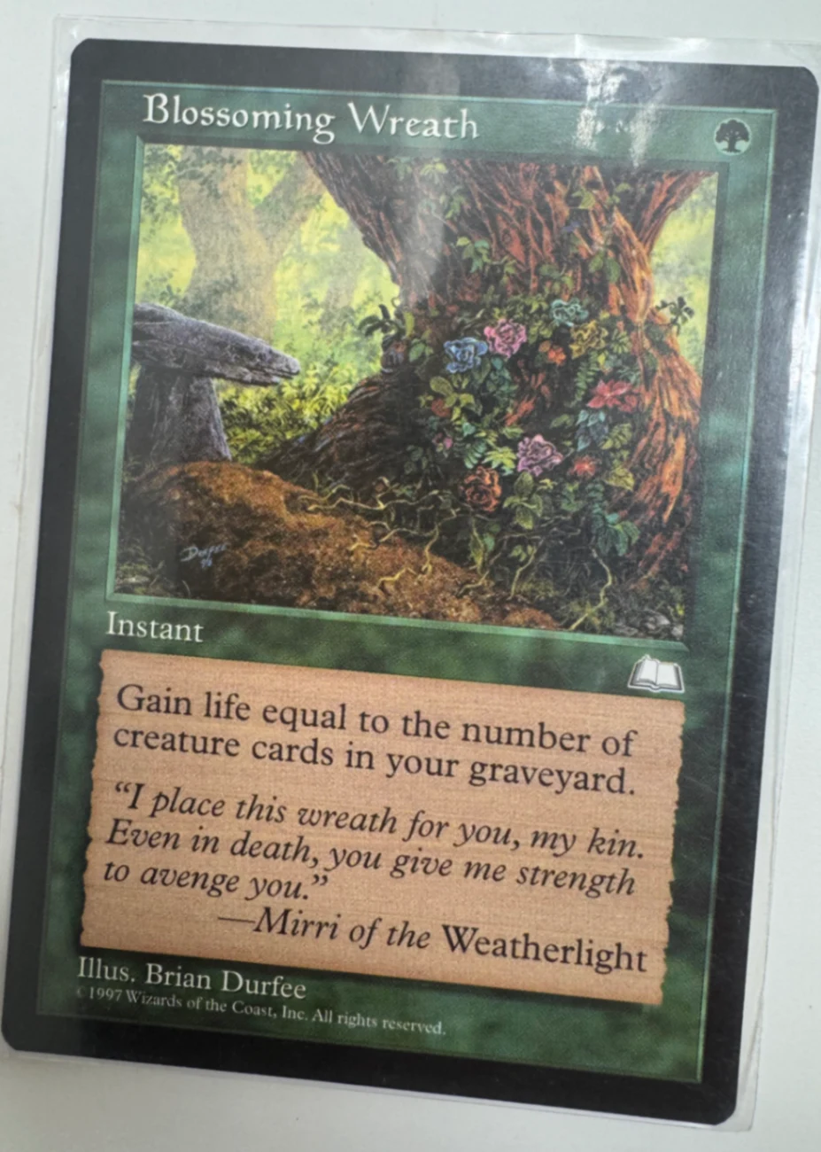 Blossoming Wreath Weatherlight · Common by David