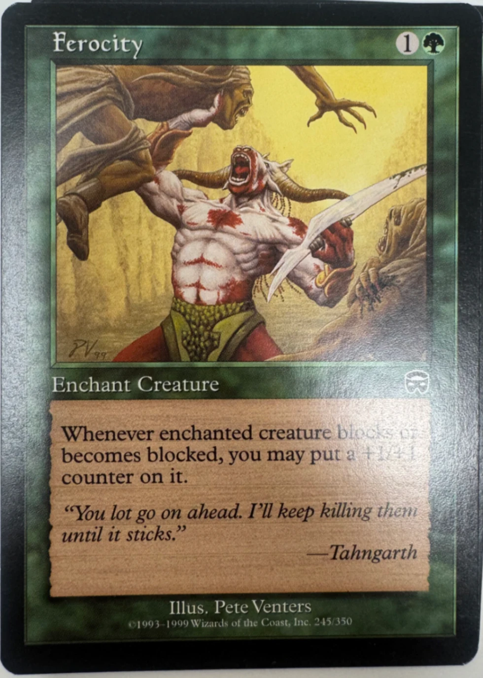 Ferocity Mercadian Masques · Common by David