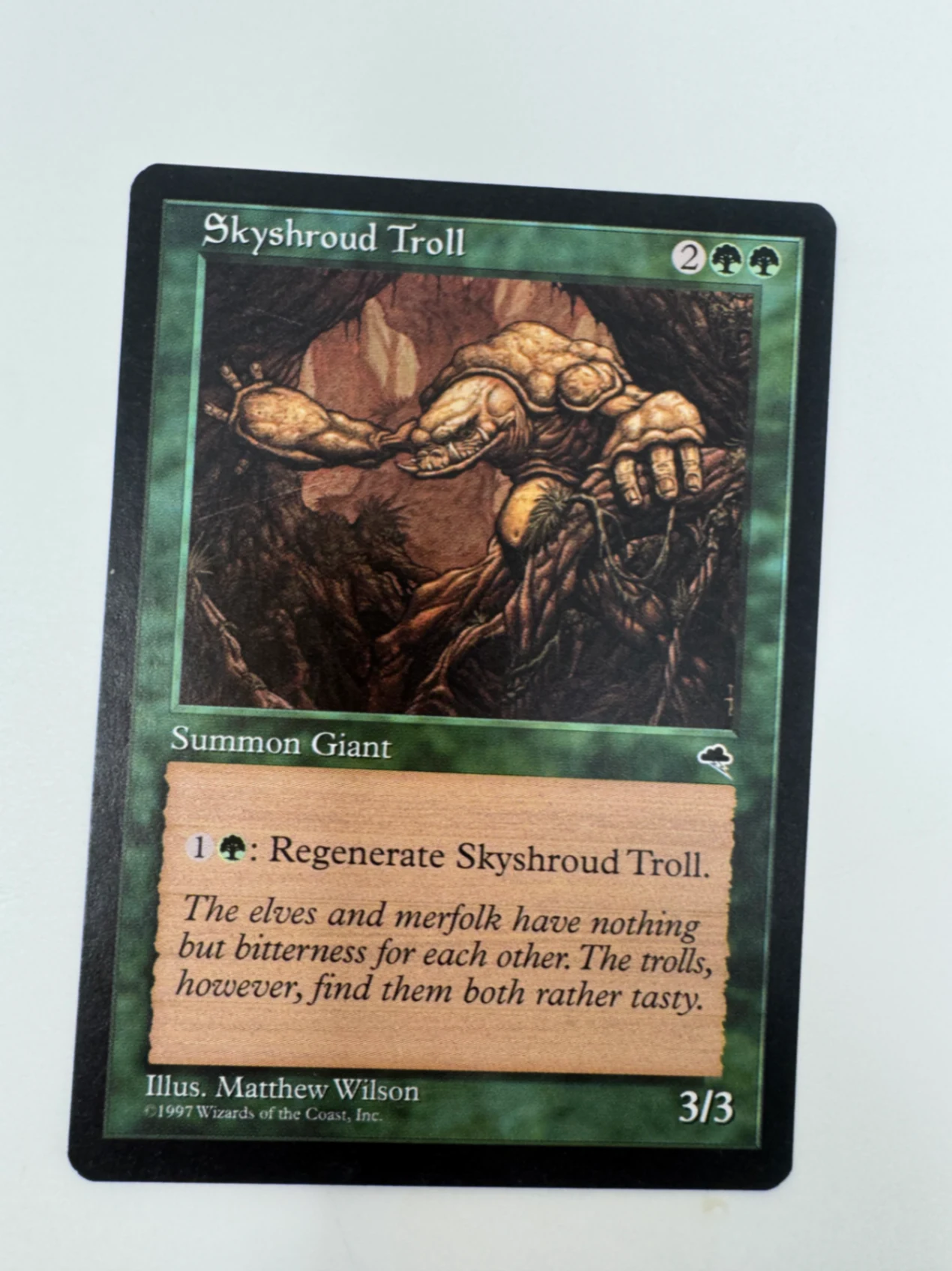 Skyshroud Troll Tempest · Uncommon by David