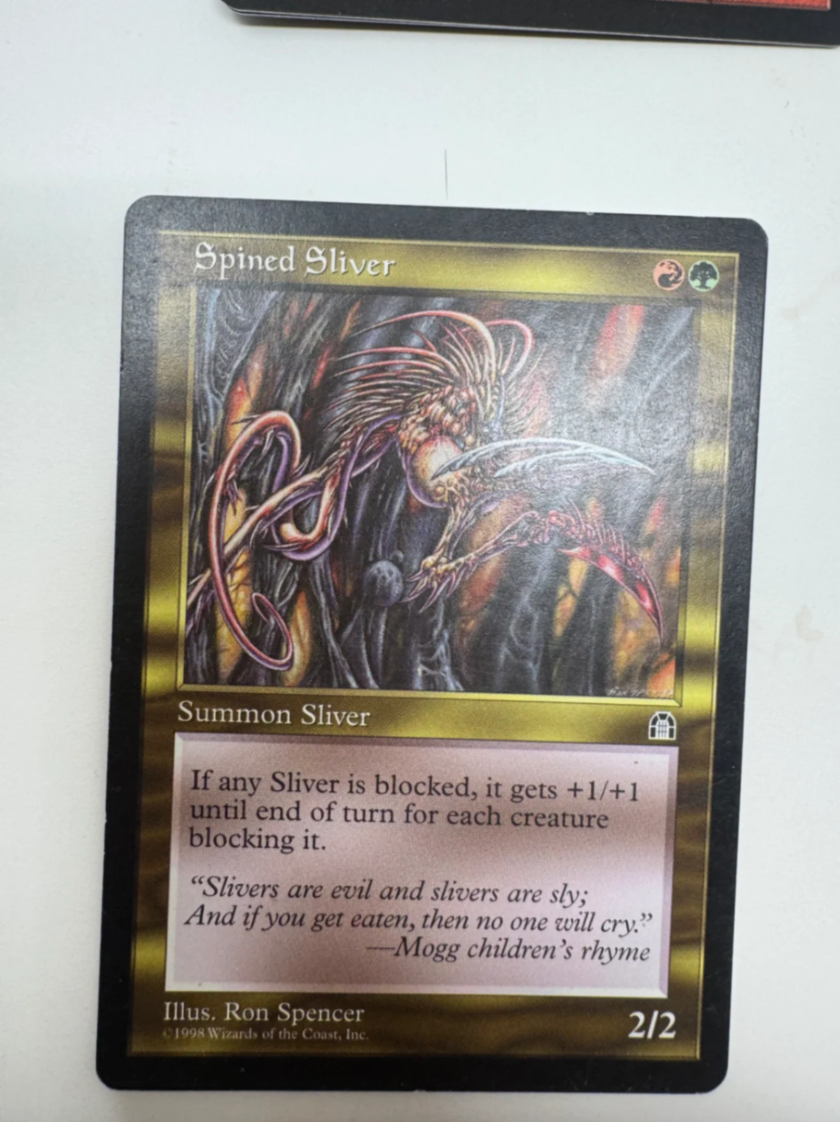 Spined Sliver Stronghold · Uncommon by David