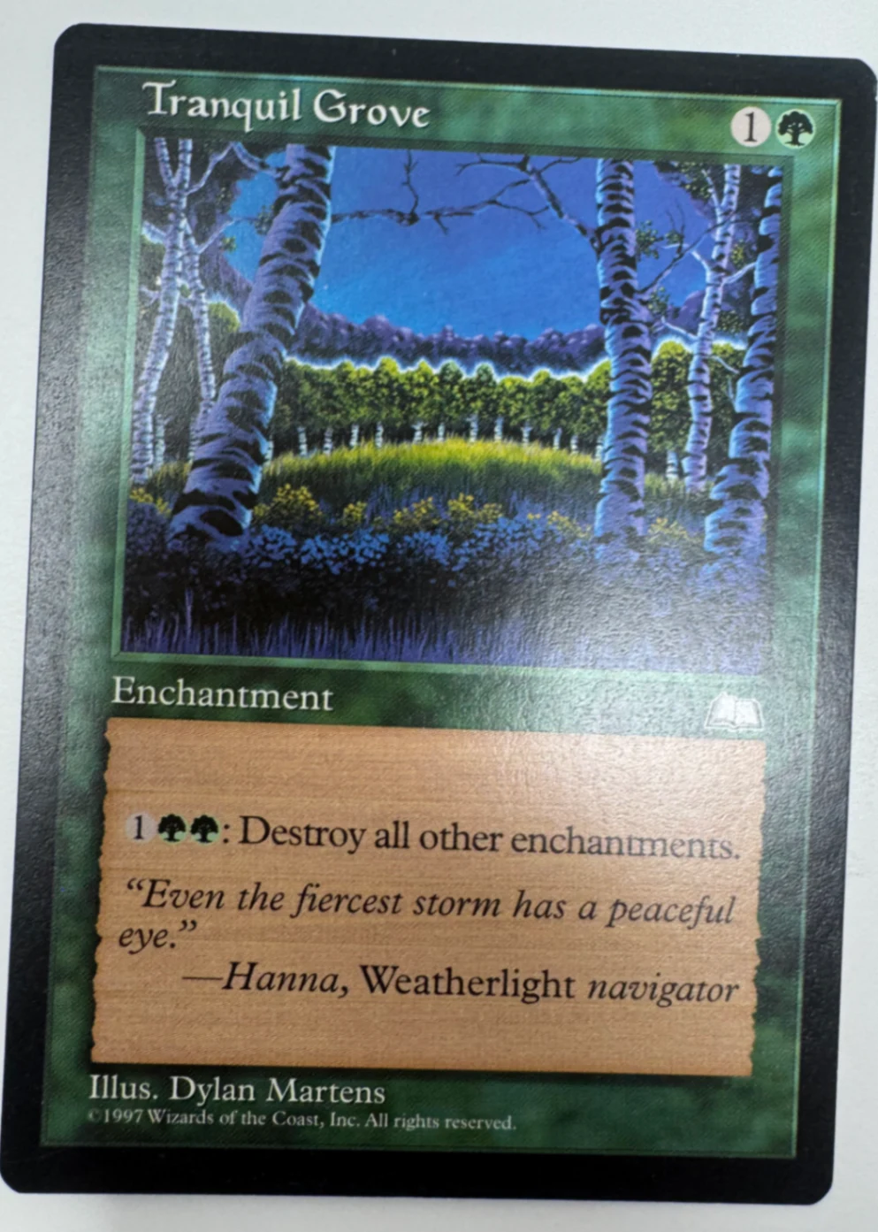 Tranquil Grove Weatherlight · Rare by David